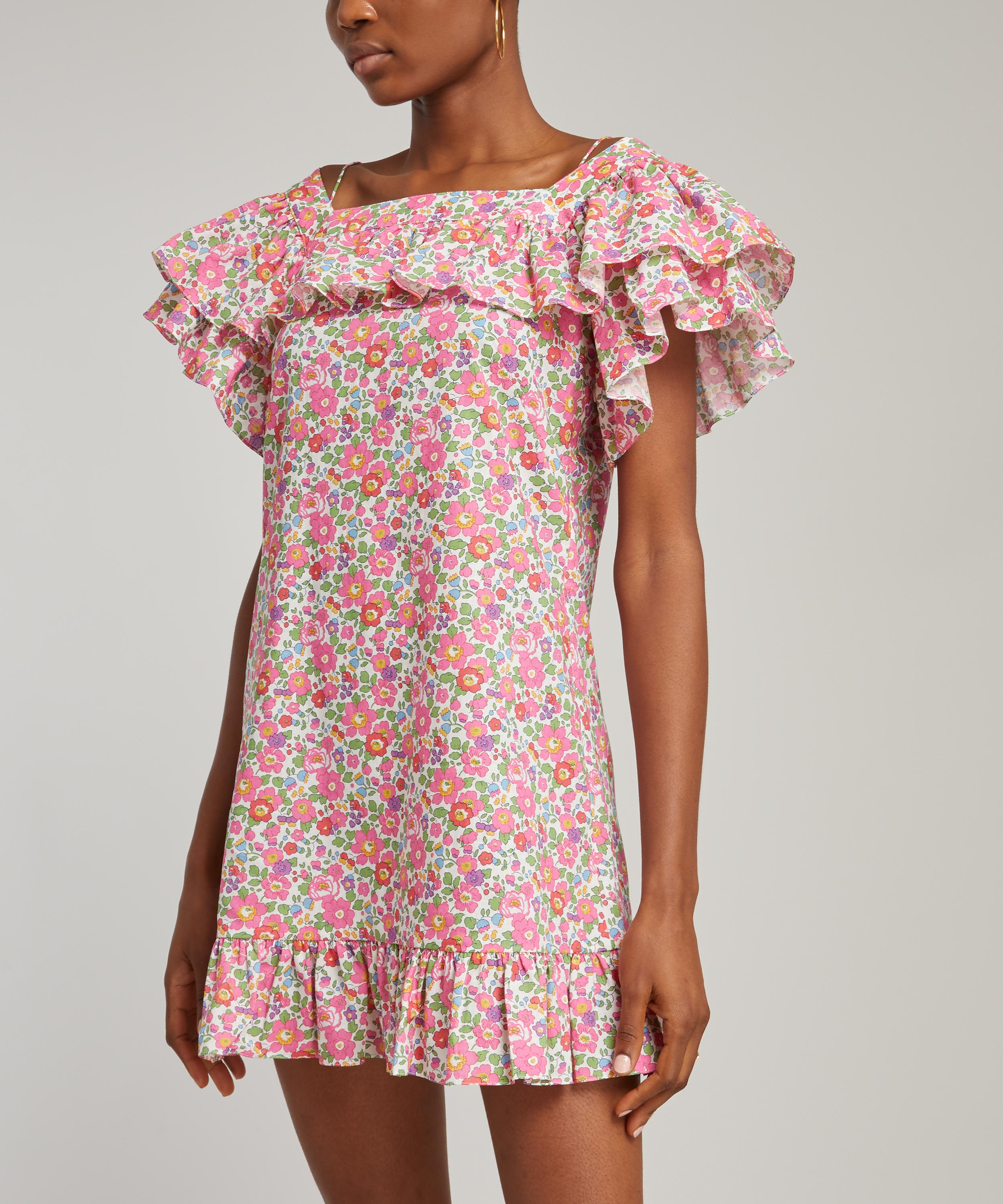 The Cry Baby Dress In Liberty Fabrics Betsy Linen Liberty