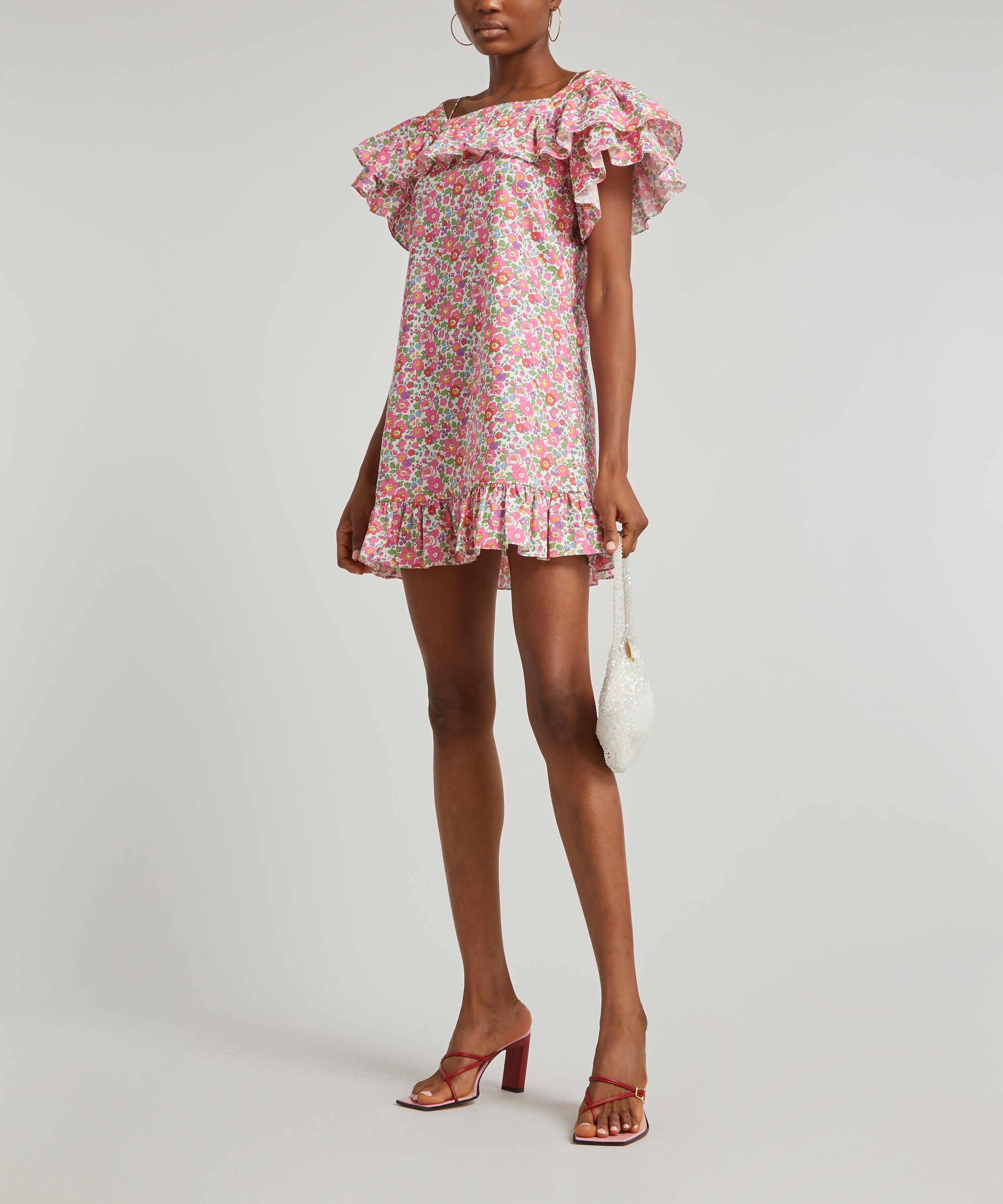 The Cry Baby Dress In Liberty Fabrics Betsy Linen Liberty