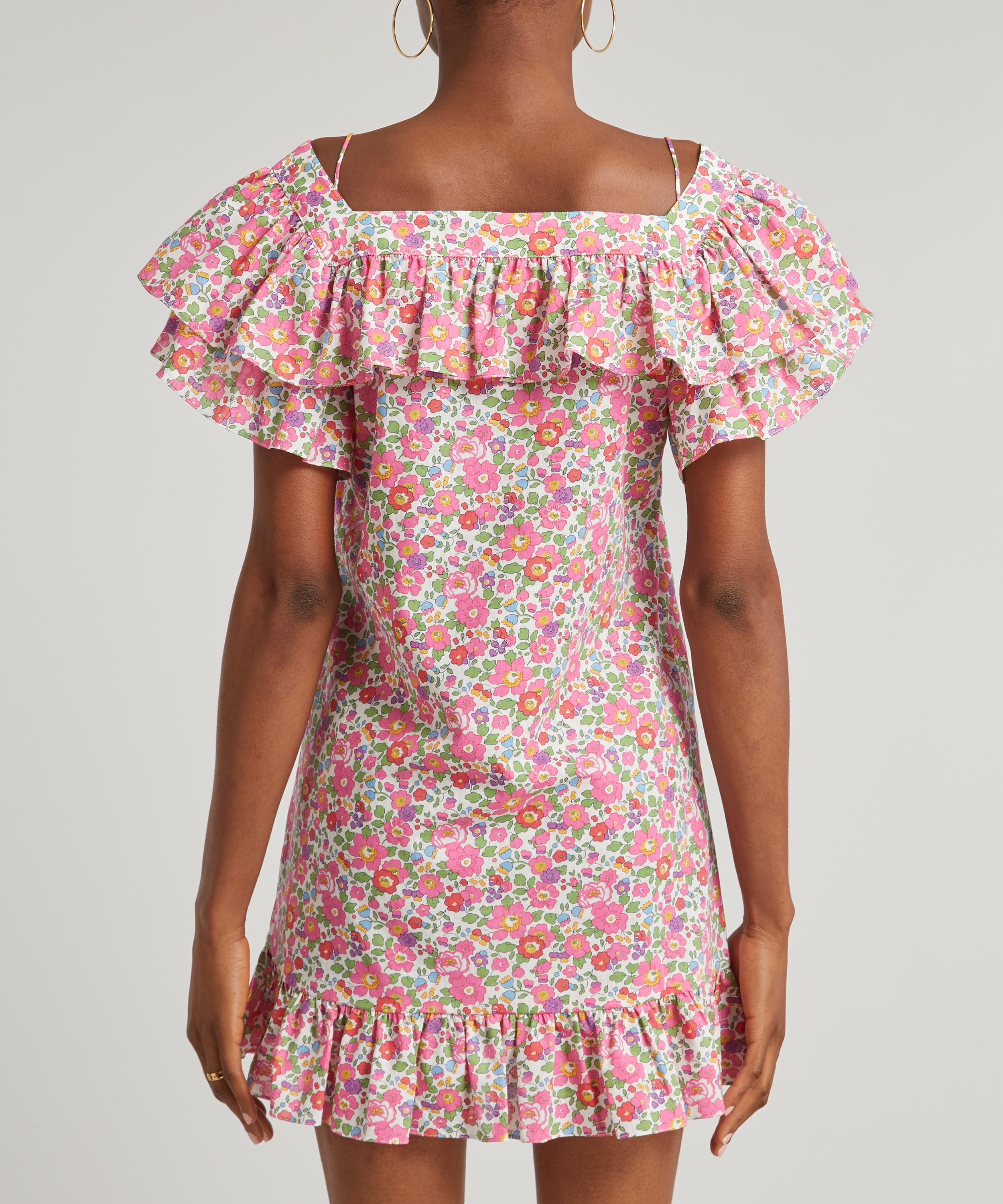 The Cry Baby Dress In Liberty Fabrics Betsy Linen Liberty