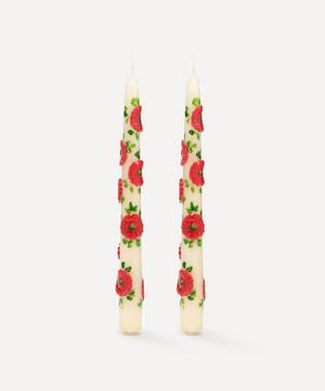 Flower Candles Set of Two