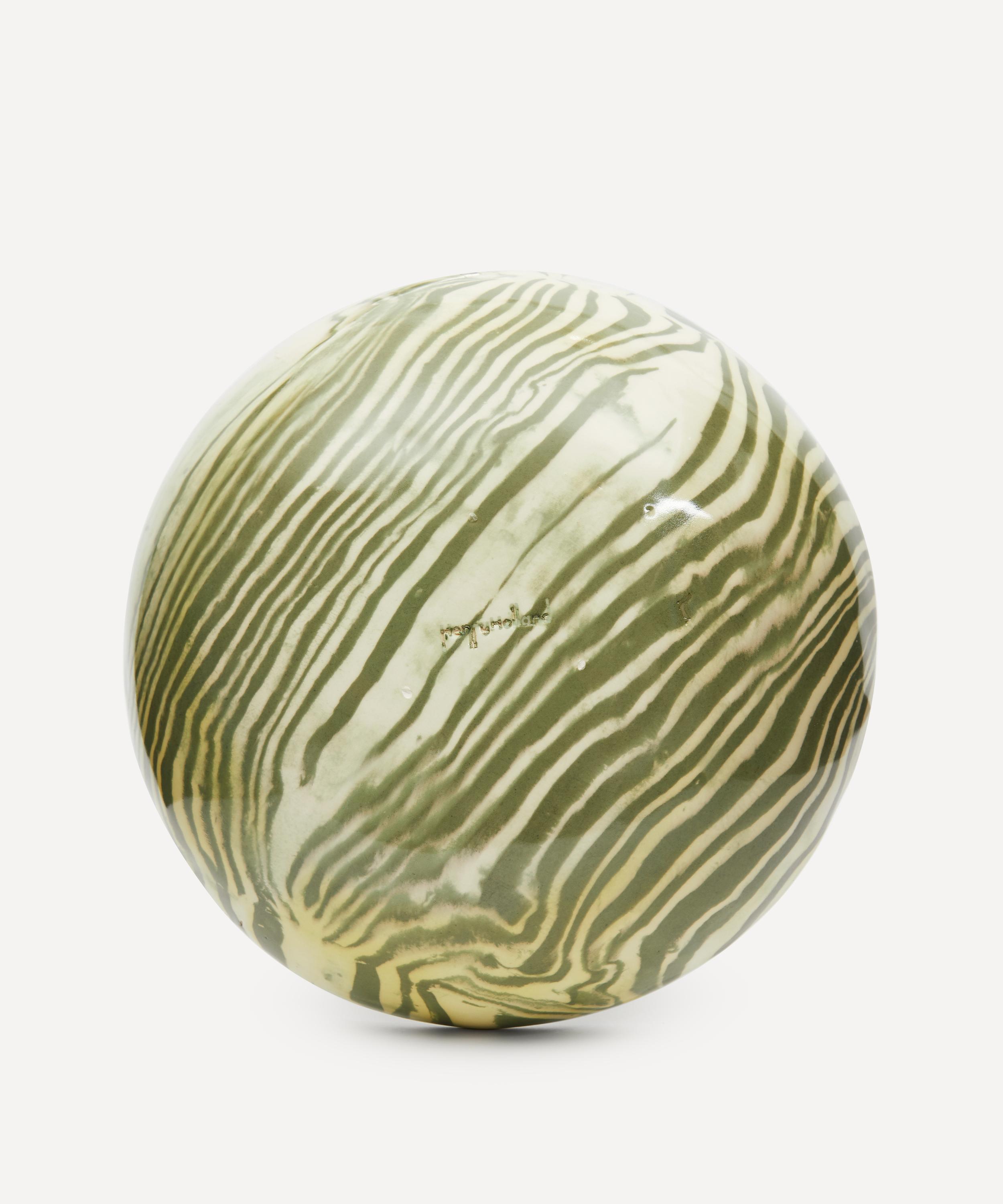 HENRY HOLLAND STUDIO HENRY HOLLAND STUDIO GREEN AND WHITE LARGE SALAD BOWL 000734492