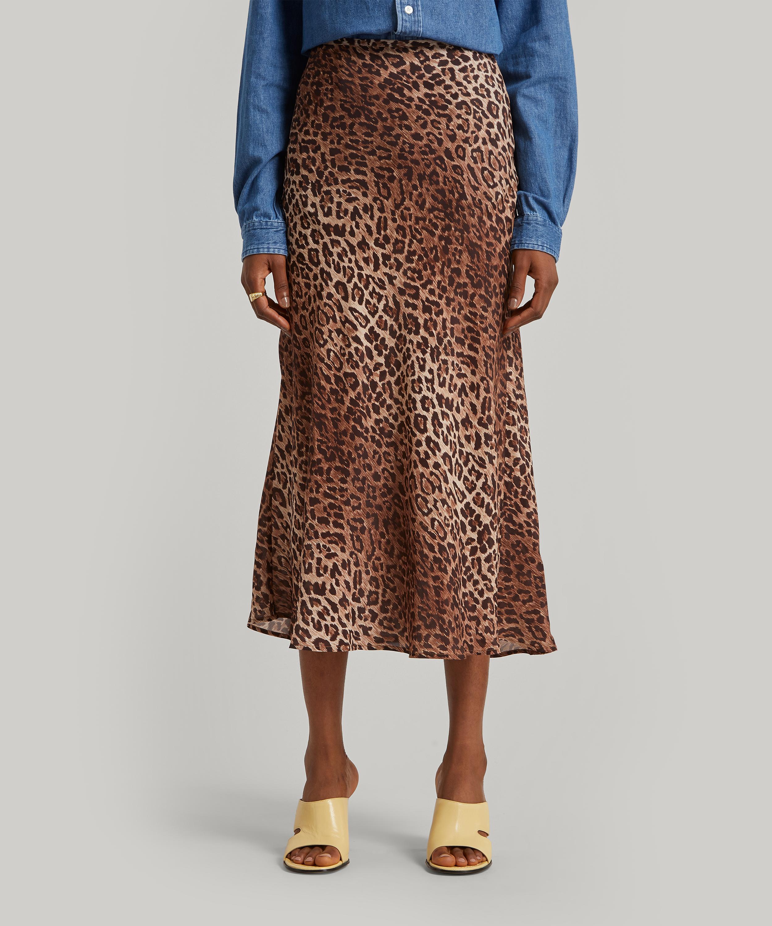 rixo leopard print skirt