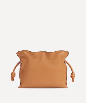 Mini Flamenco Leather Clutch Bag