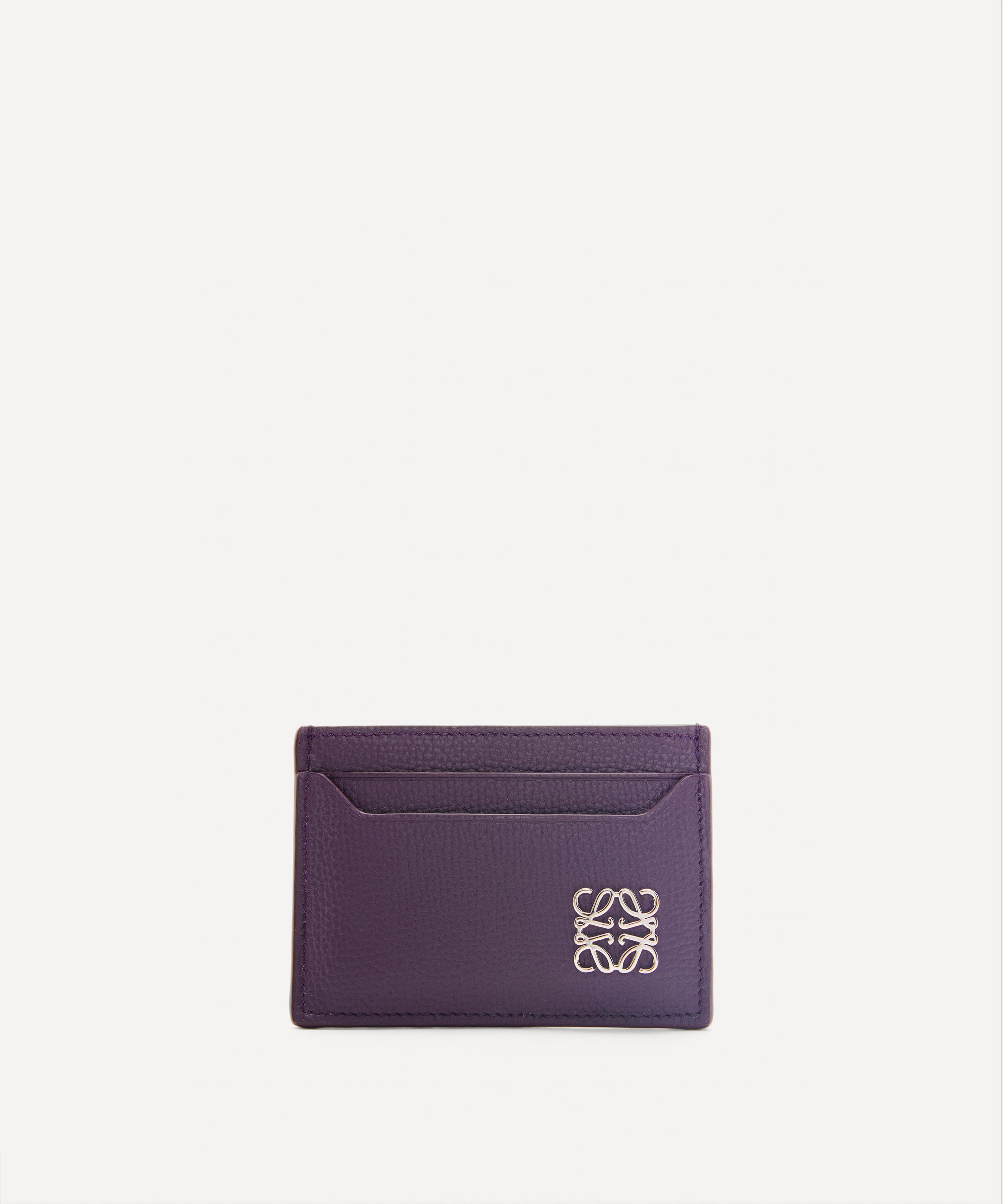 Loewe Women's Anagram Plain Leather Card Holder