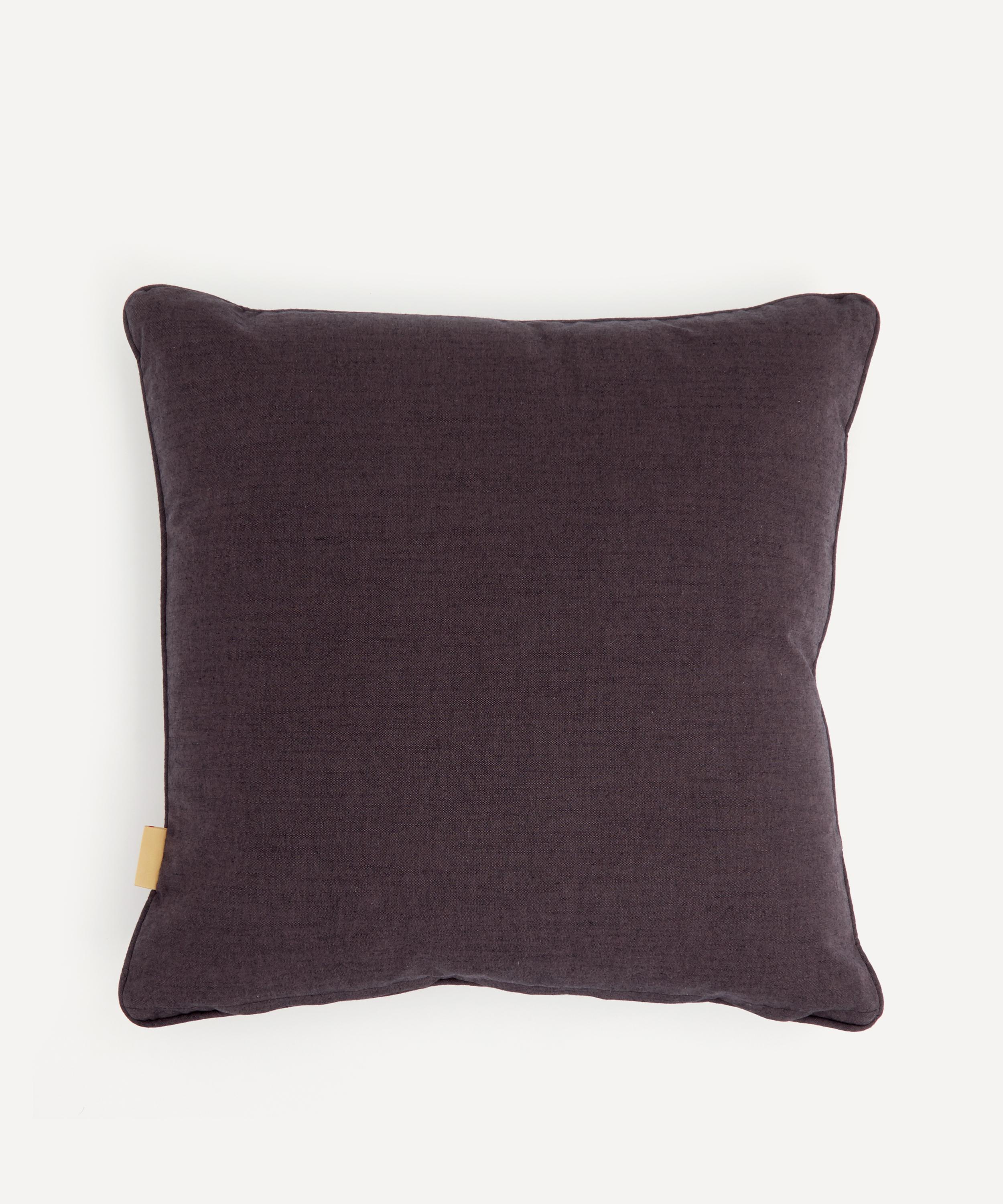 Shop Susi Bellamy Teal Bouquet Marbled Velvet Square Cushion