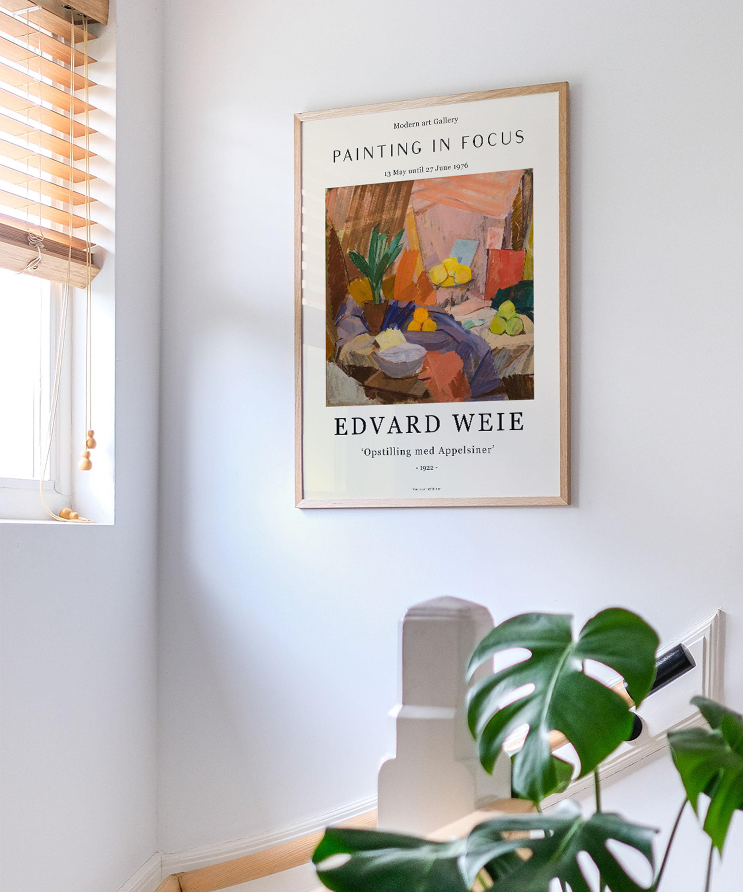 Pstr Studio Unframed Edvard Weie Appelsiner Print In Assorted