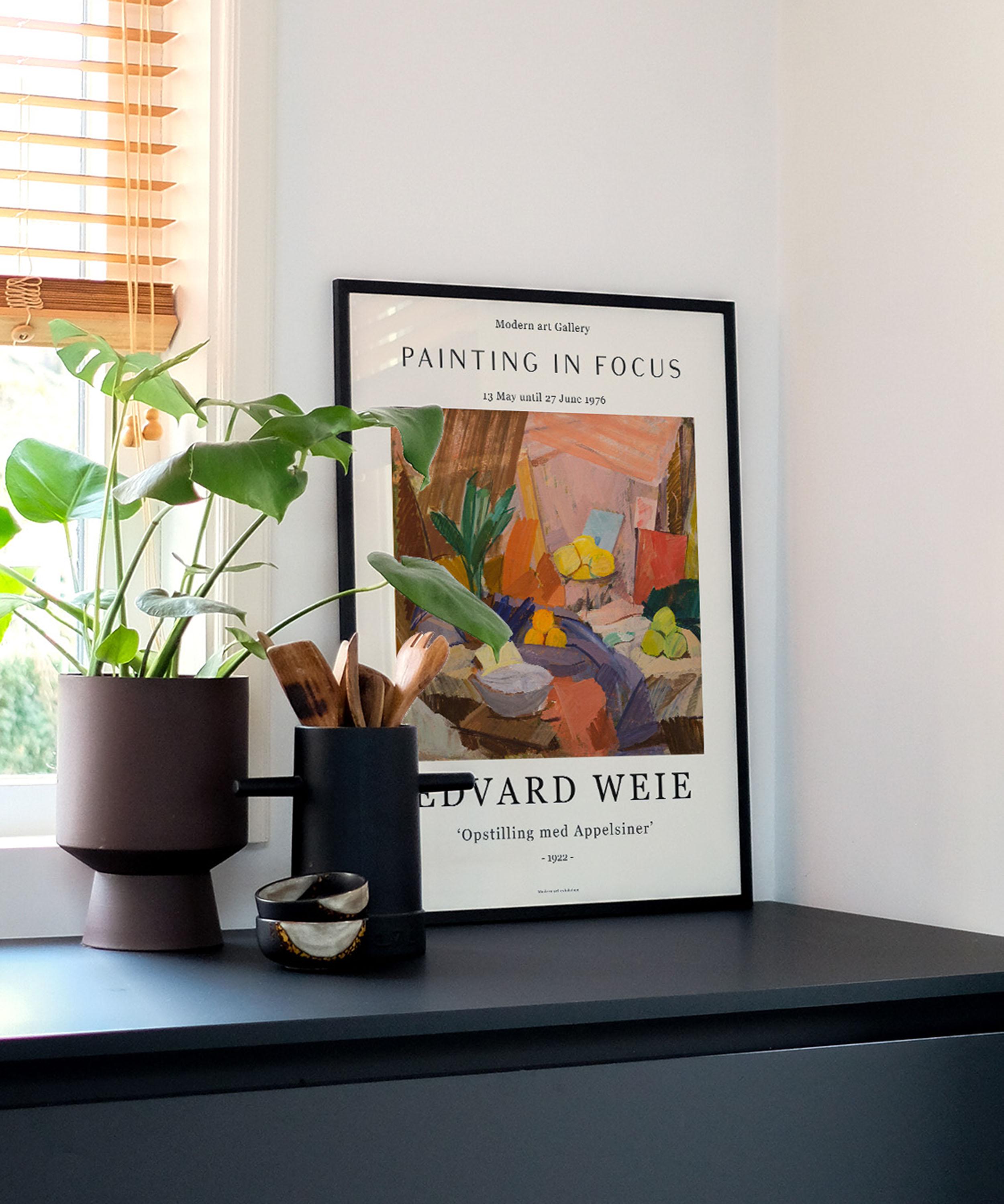 Pstr Studio Unframed Edvard Weie Appelsiner Print In Assorted