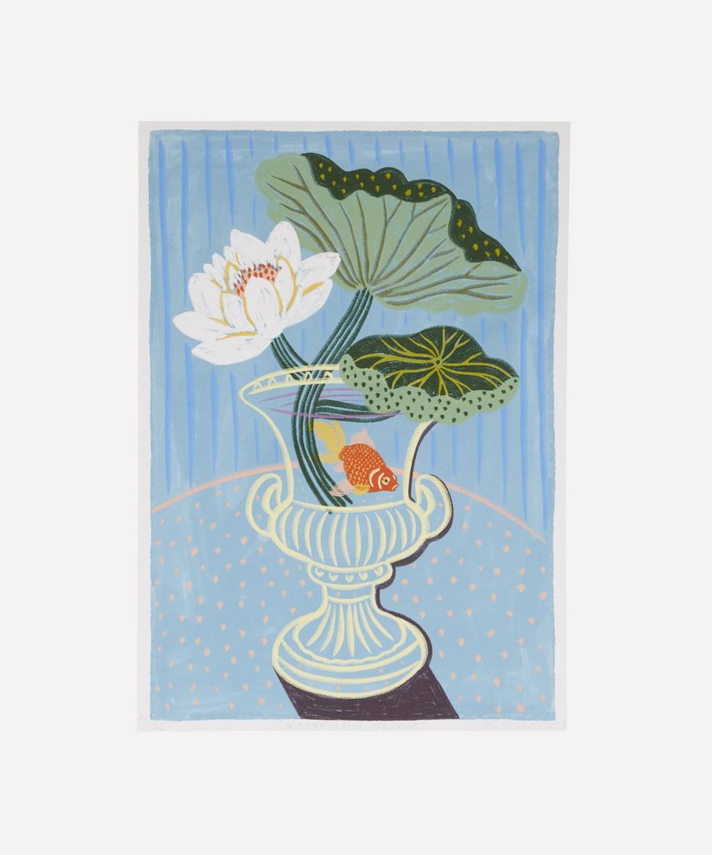 Camilla Perkins - Water Lily Study Unframed A4 Giclée Print