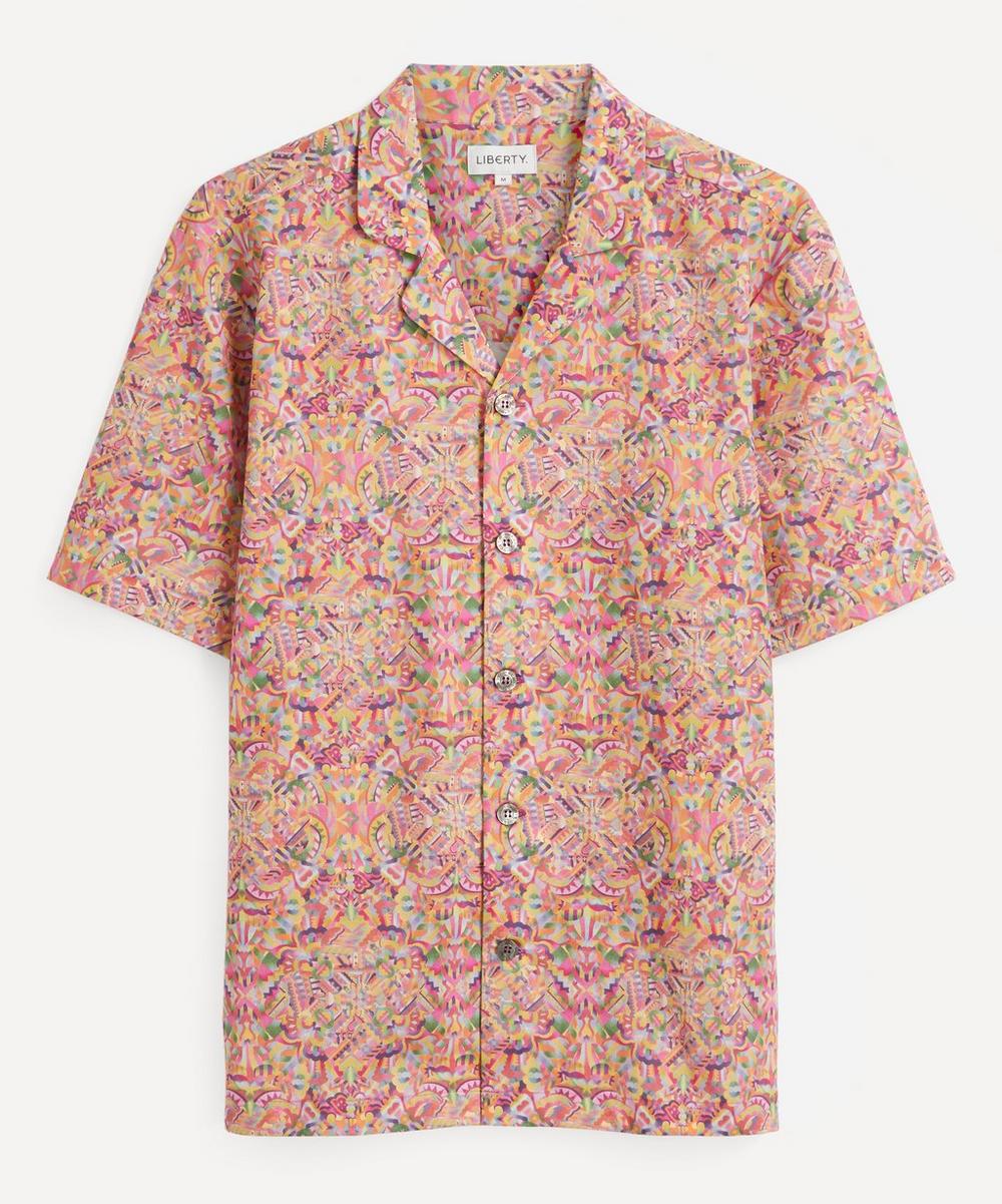 Liberty - Magical Moypup Tana Lawn™ Cotton Cuban Collar Casual Shirt