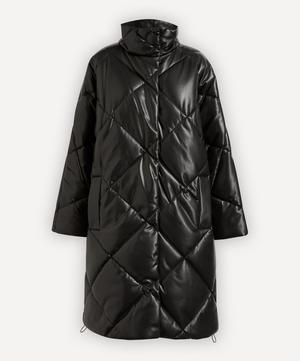 Anissa Quilted Leather Coat