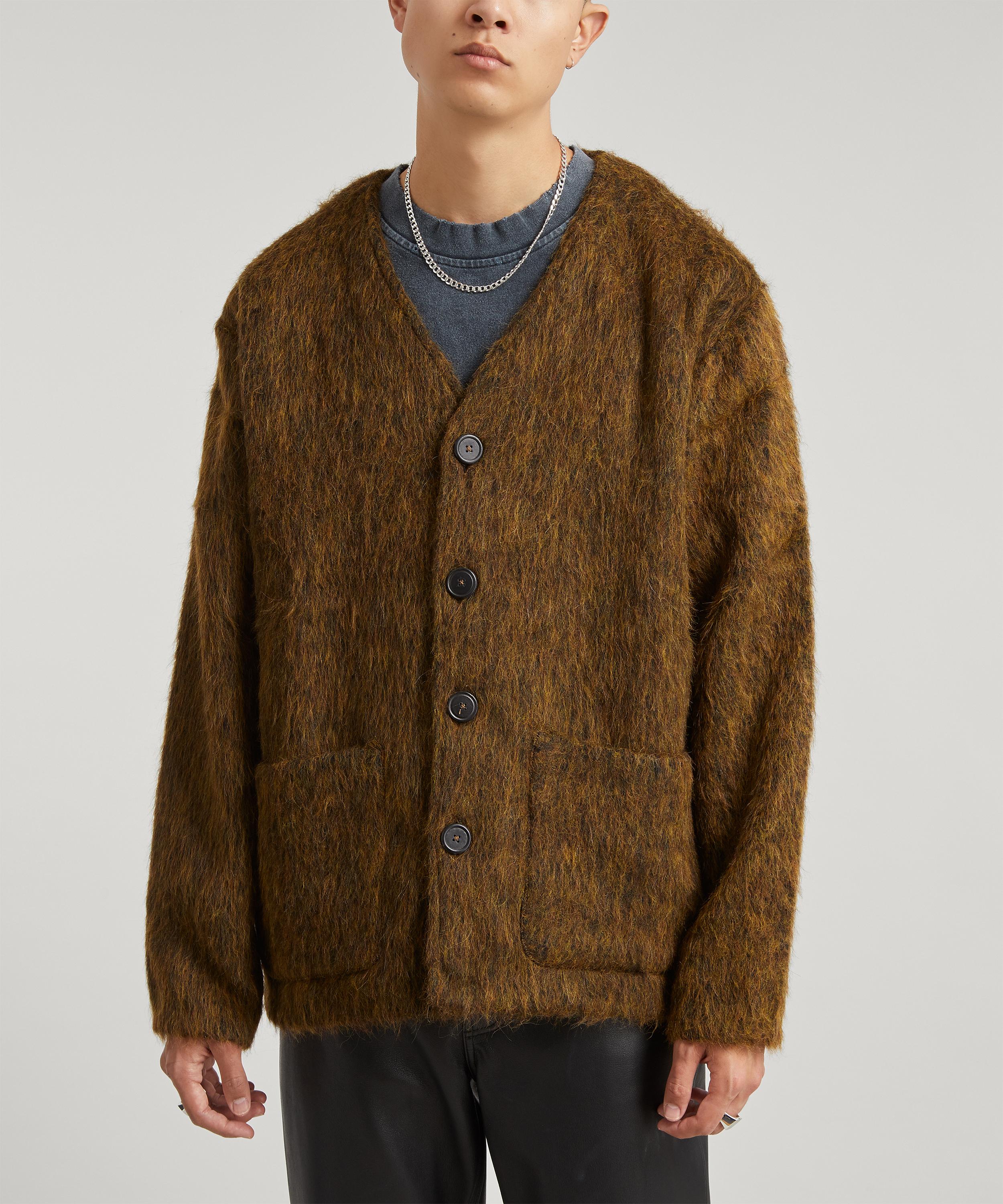 Ourlegacy mohair cardigan olive 44-