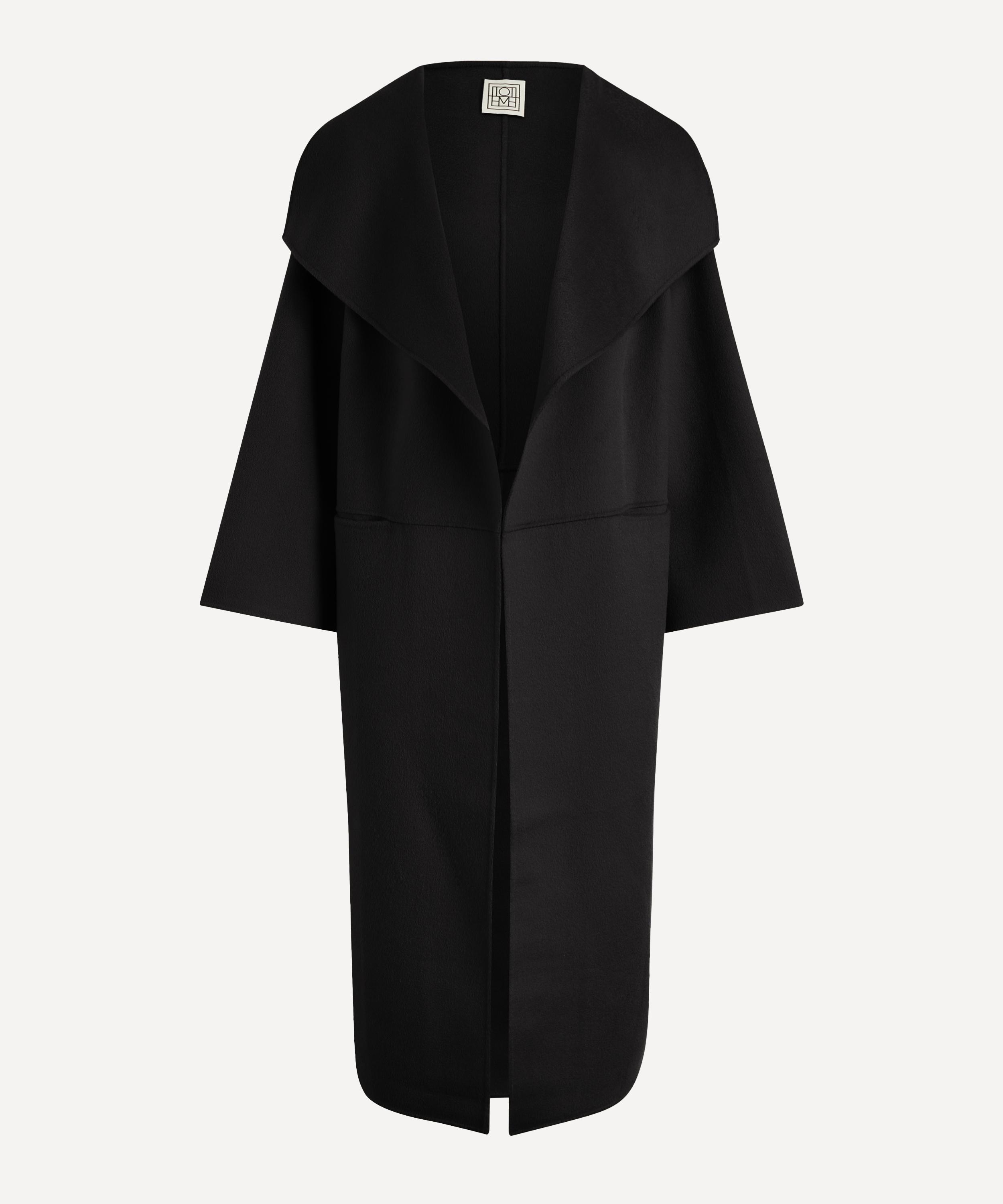 Toteme Women's Wool-Cashmere Coat Black Small
