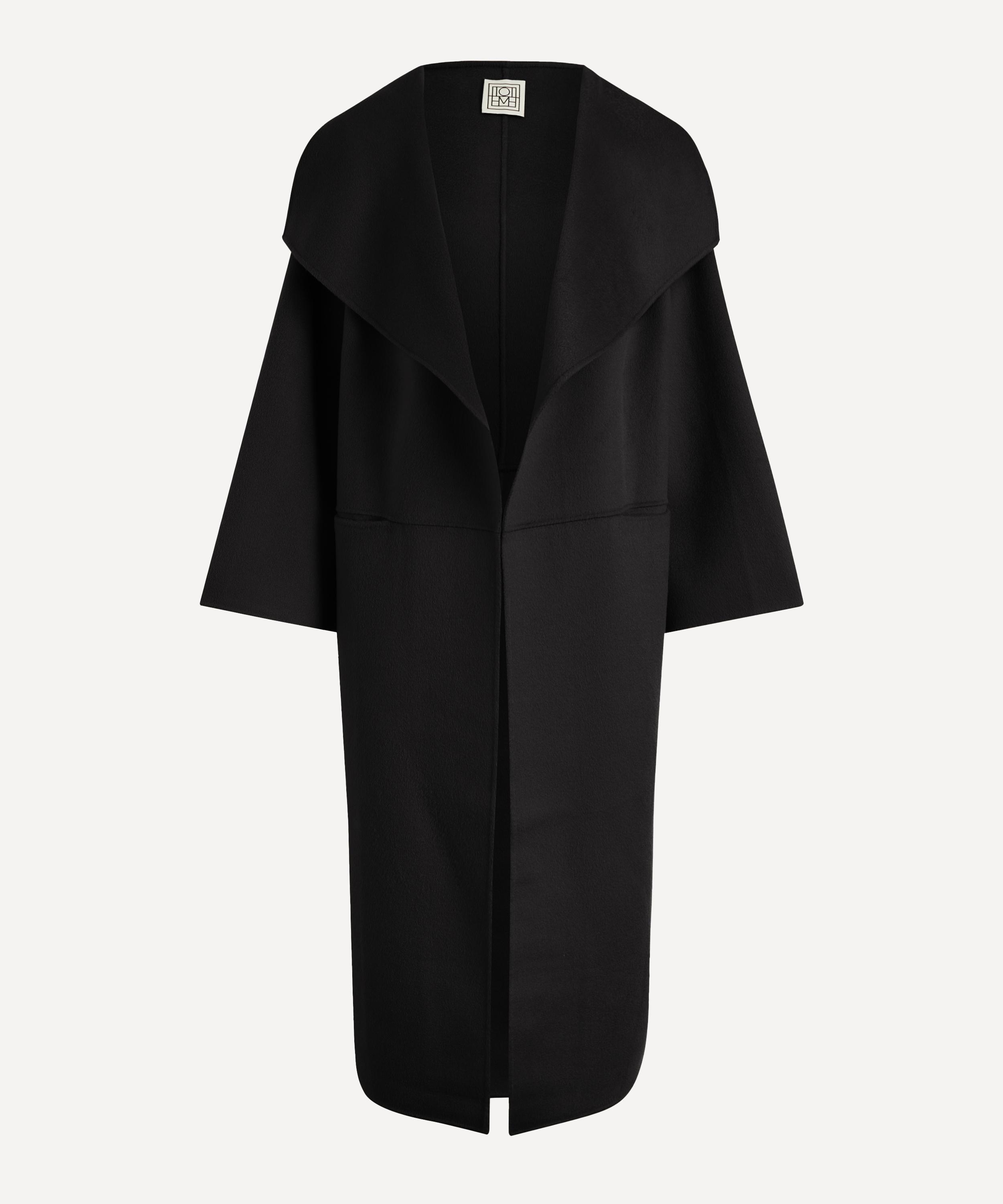 Toteme Women's Wool-Cashmere Coat Black