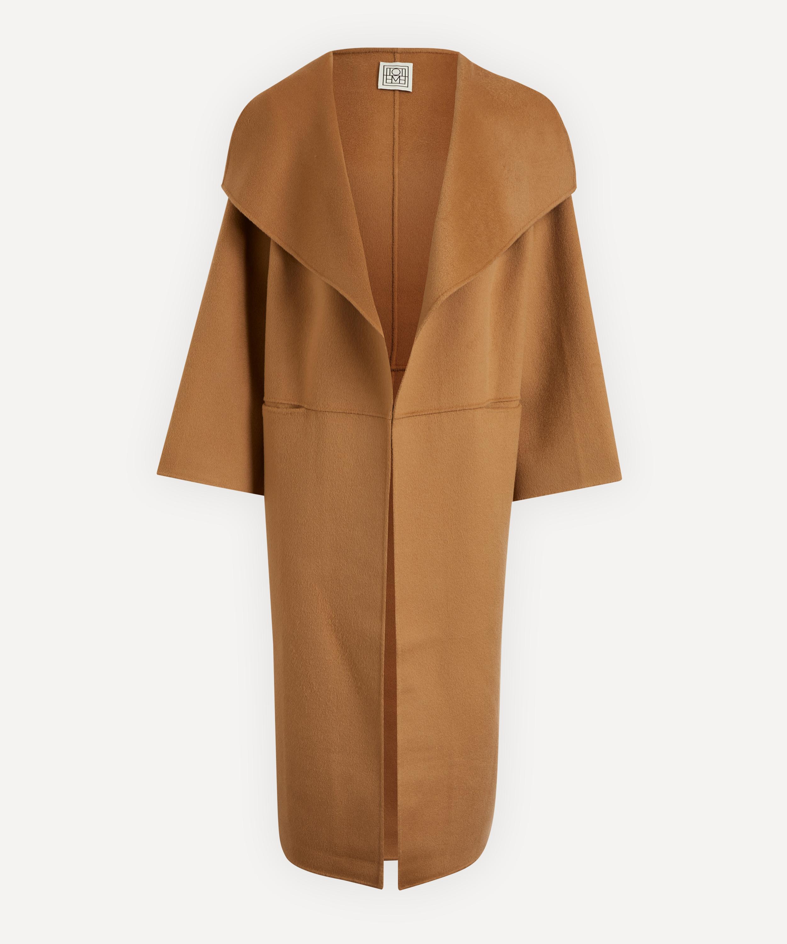 Toteme Women's Wool-Cashmere Coat Camel