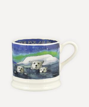 Winter Polar Bears Half-Ping Mug