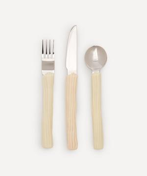 Plastic Baroque Cutlery Set