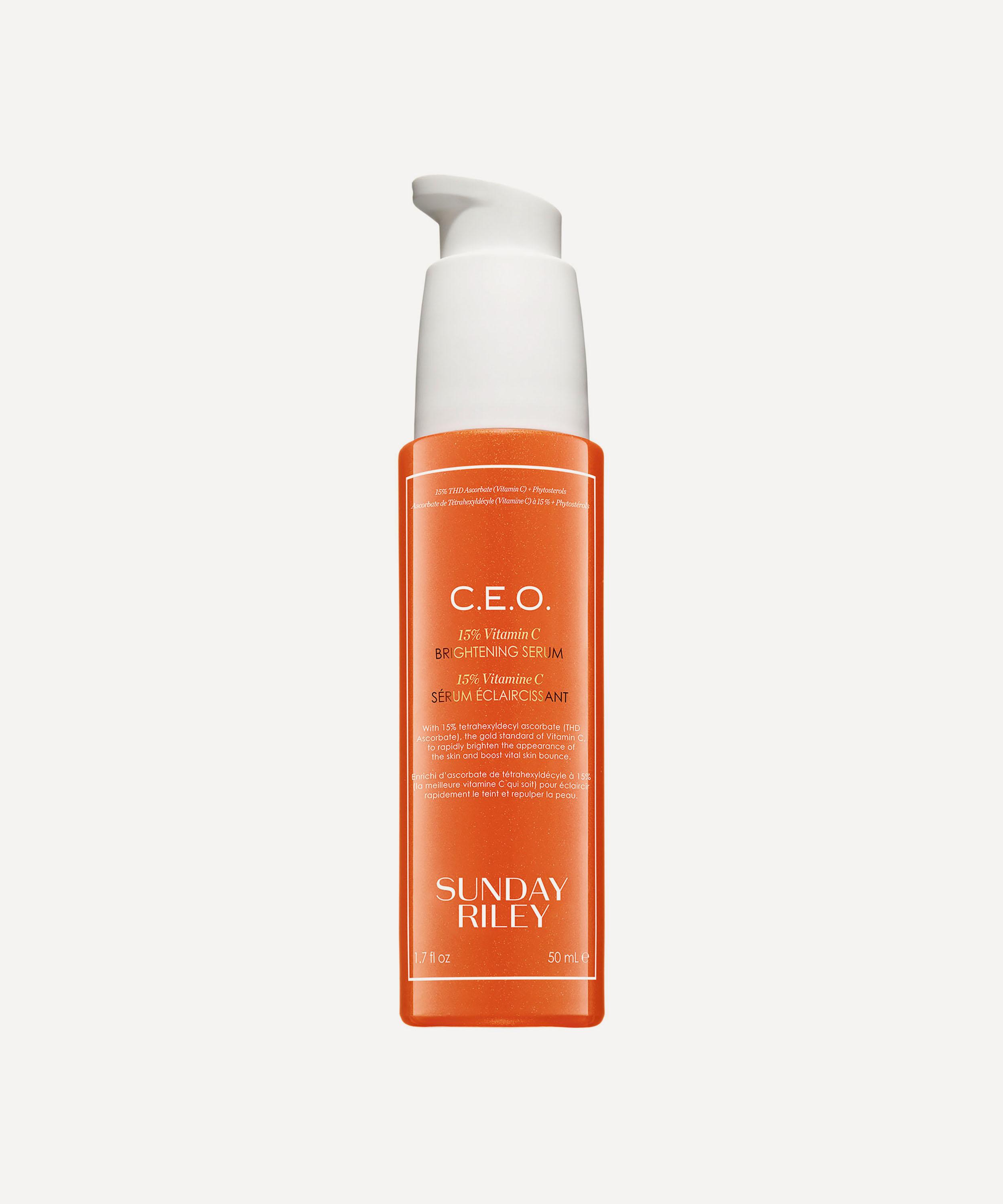 Shop Sunday Riley C.e.o. 15' Vitamin C Brightening Serum 50ml