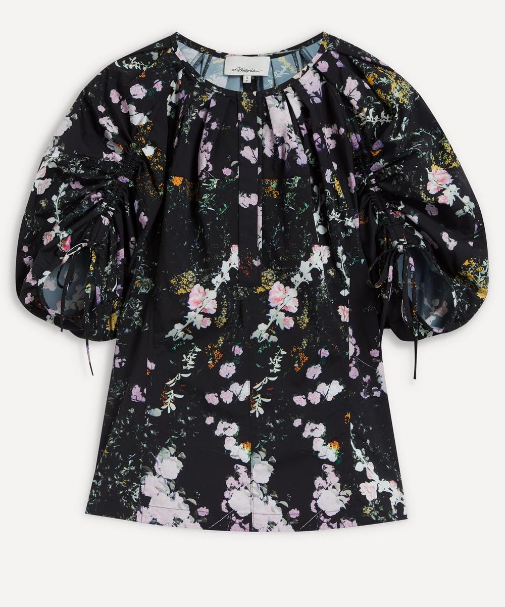 3.1 Phillip Lim - Puffed Floral Blouse