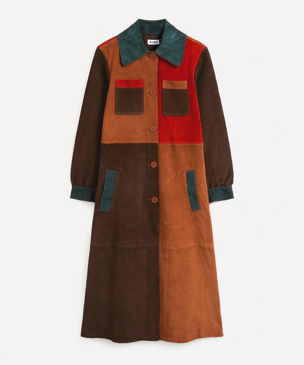 RIXO - Milly Patchwork Coat