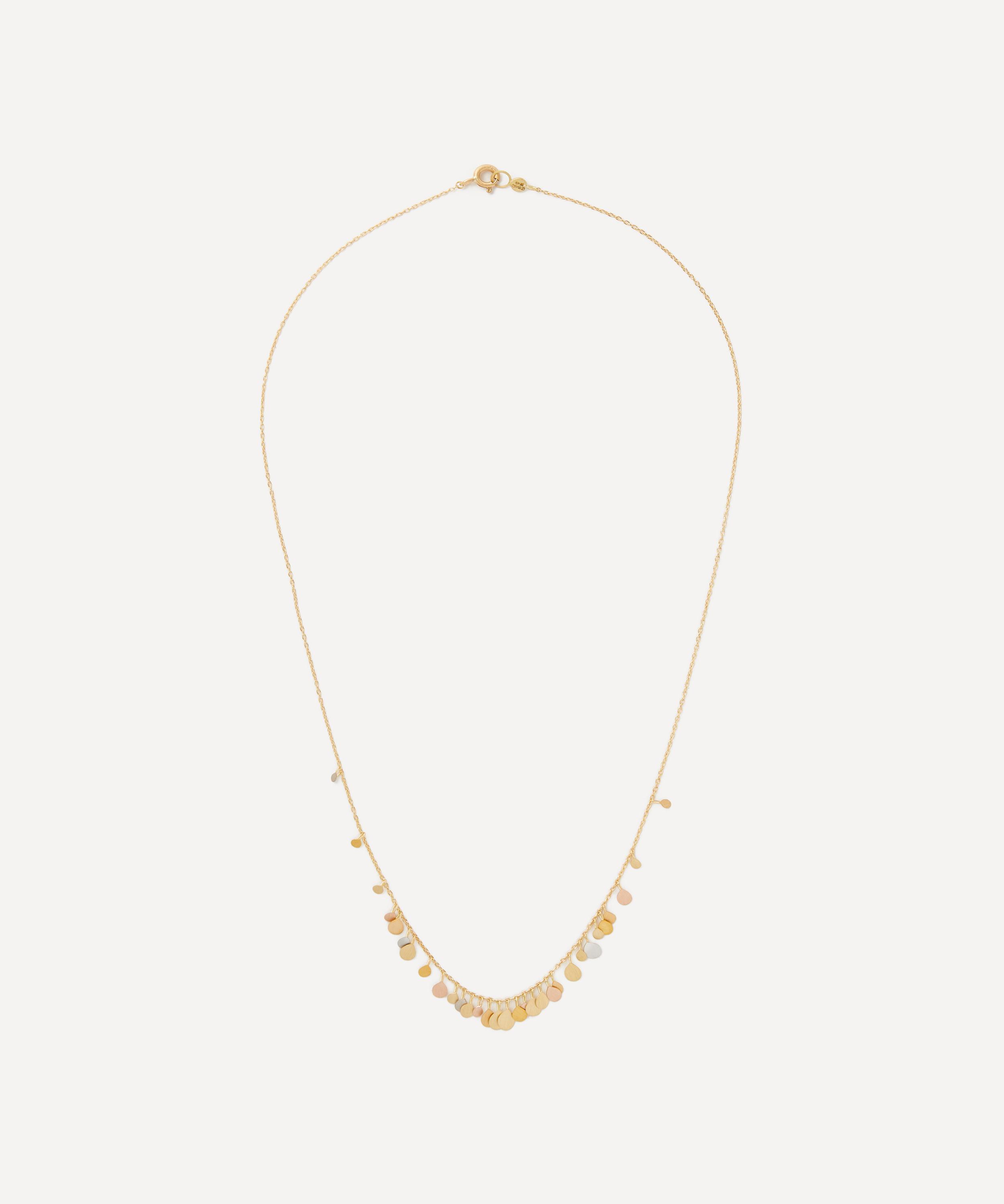 SIA TAYLOR SIA TAYLOR 18CT-24CT RAINBOW GOLD BIRDSONG NECKLACE 