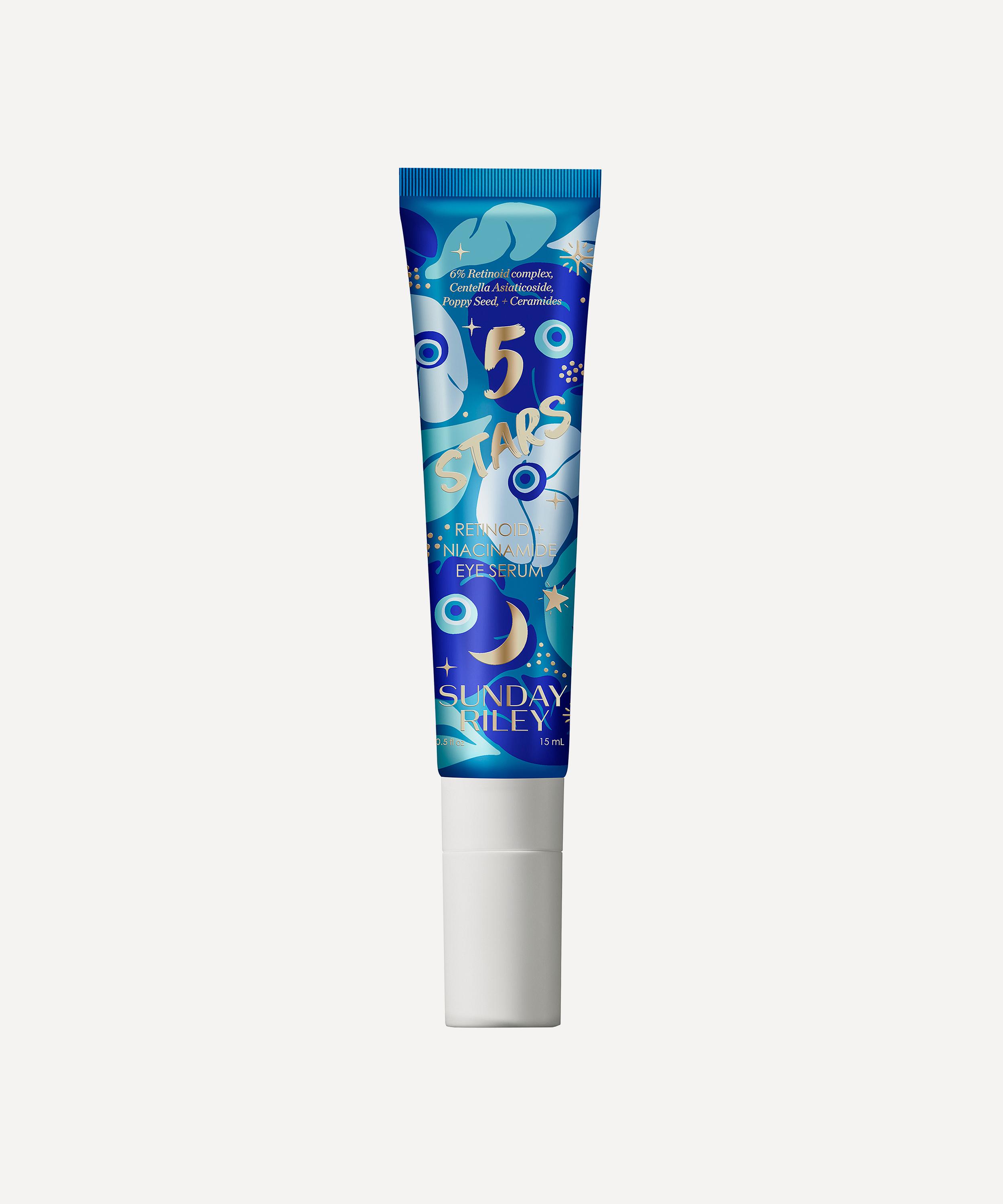 Sunday Riley 5 Stars Retinoid + Niacinamide Eye Serum Gel 0.5 oz Skin Care 817494017113