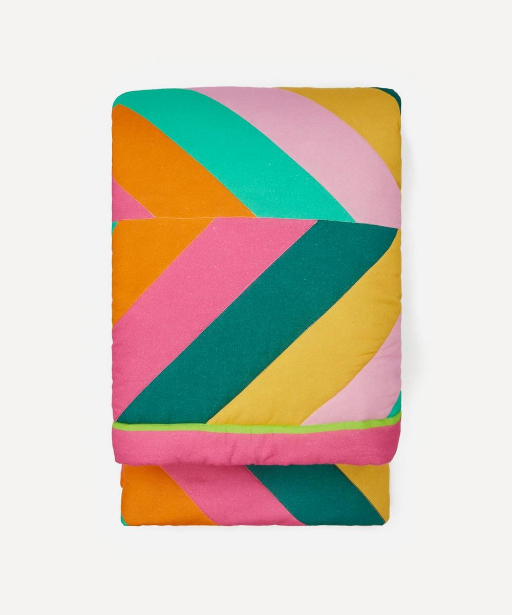 Olivia Rubin - Rainbow Placement Woven Cotton Quilt