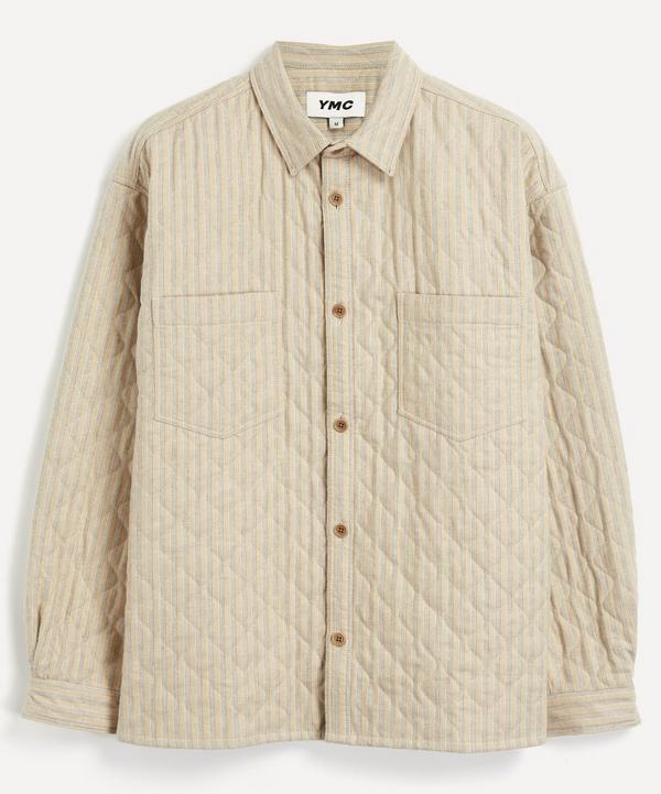YMC - Ryder Quilted Stripe Overshirt