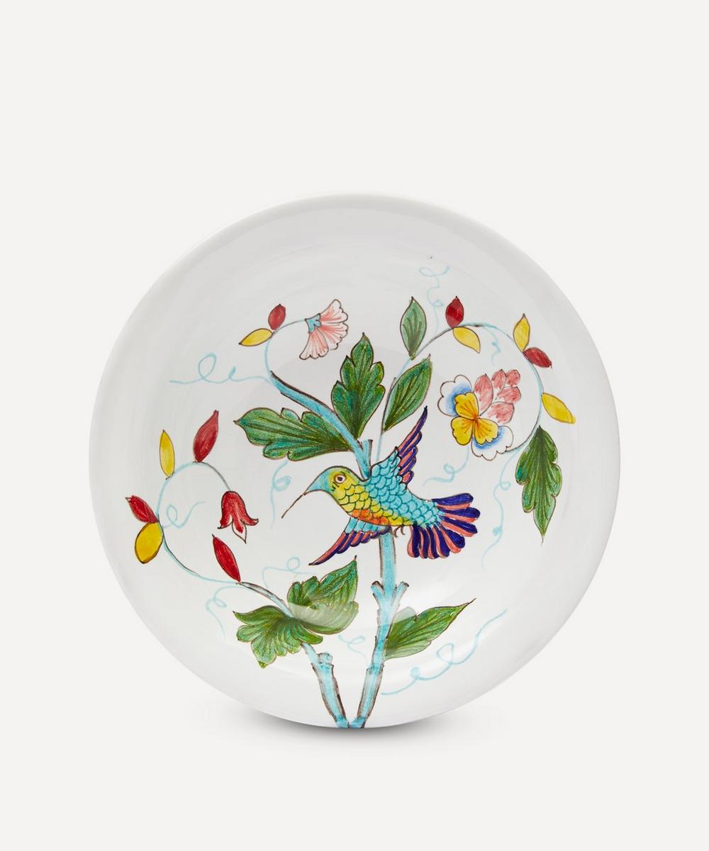 Les Ottomans - Birds Hand-Painted Ceramic Bowl image number 0