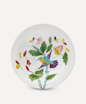Birds Hand-Painted Ceramic Bowl