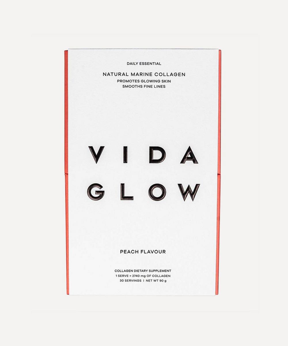 Vida Glow - Natural Marine Collagen Sachets Peach 30 x 3g image number 0