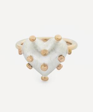 Silver and Gold Lovesick Ring