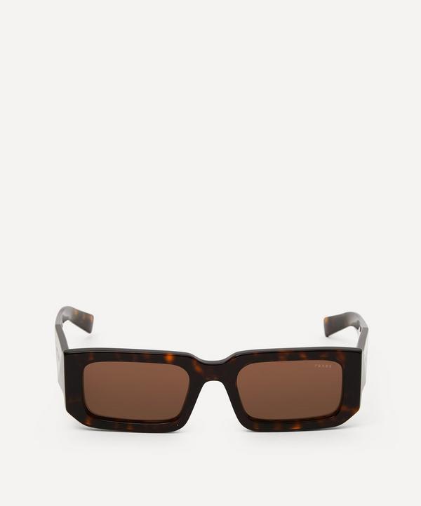 Prada - Abstract Rectangular Sunglasses