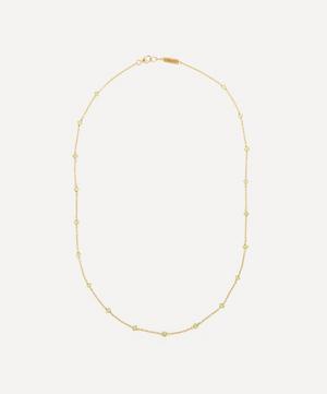 9ct Gold Pepper Peridot Necklace