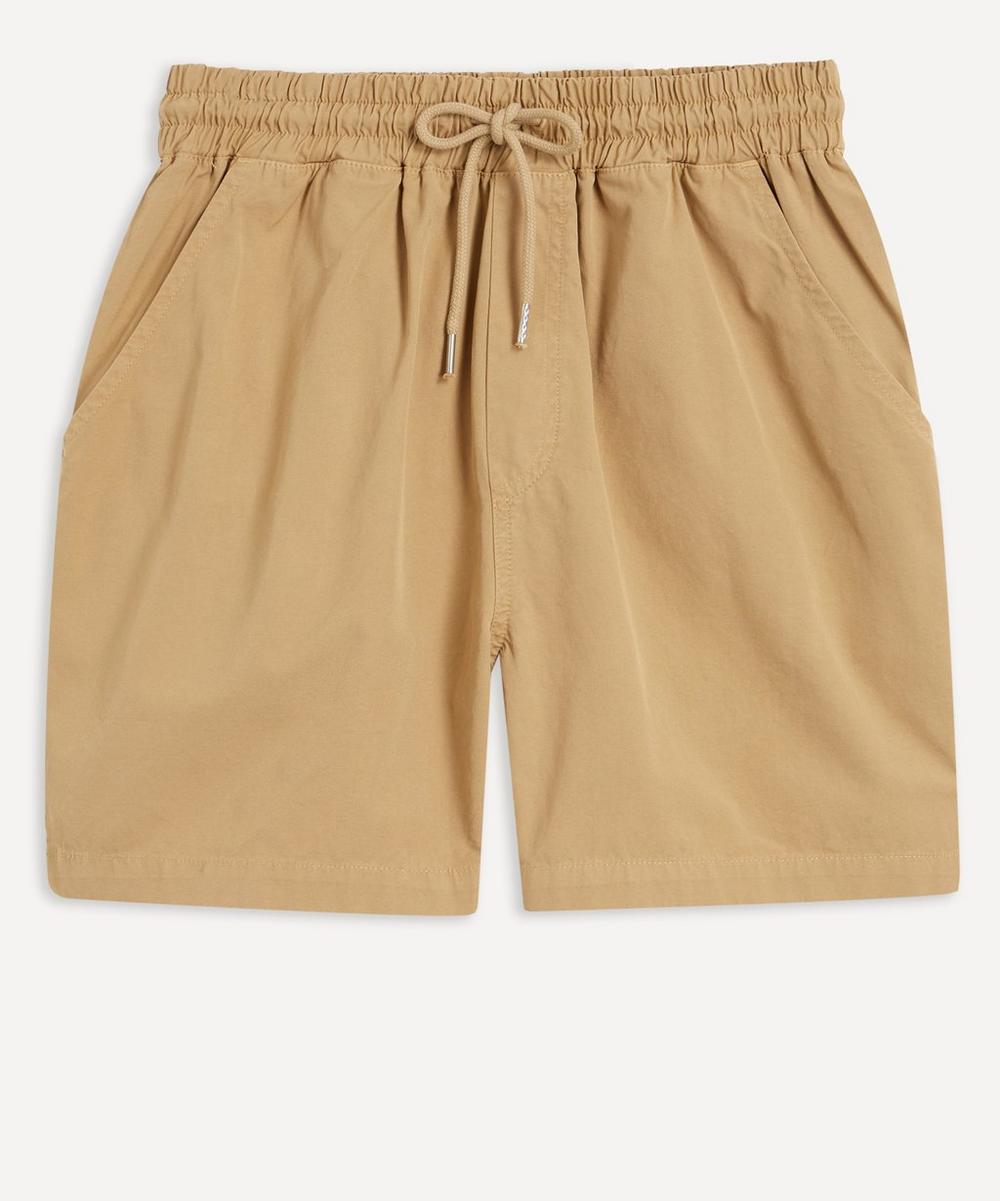 Colorful Standard Organic Twill Shorts In Desert Khaki