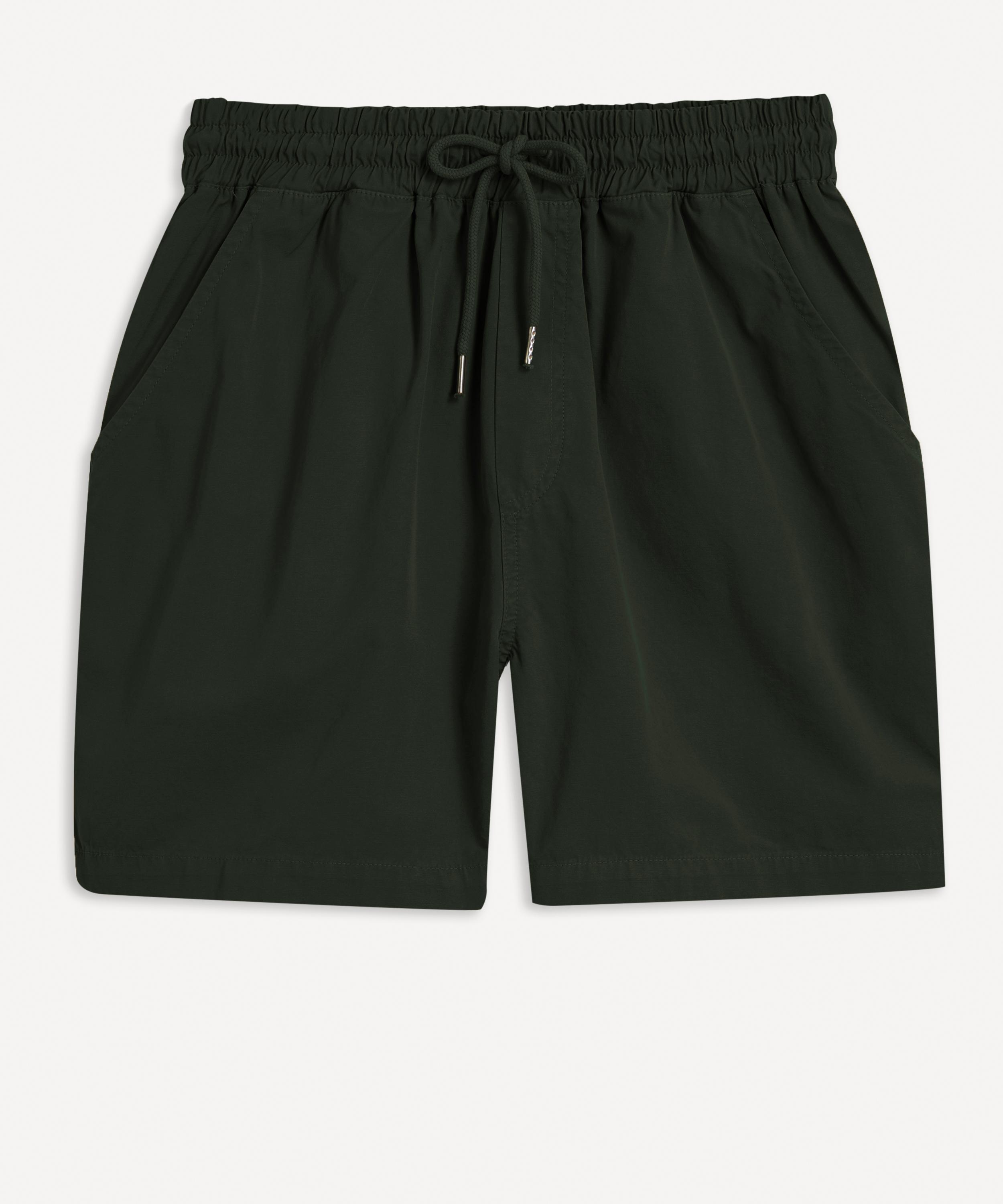 Colorful Standard Organic Twill Shorts In Hunter Green