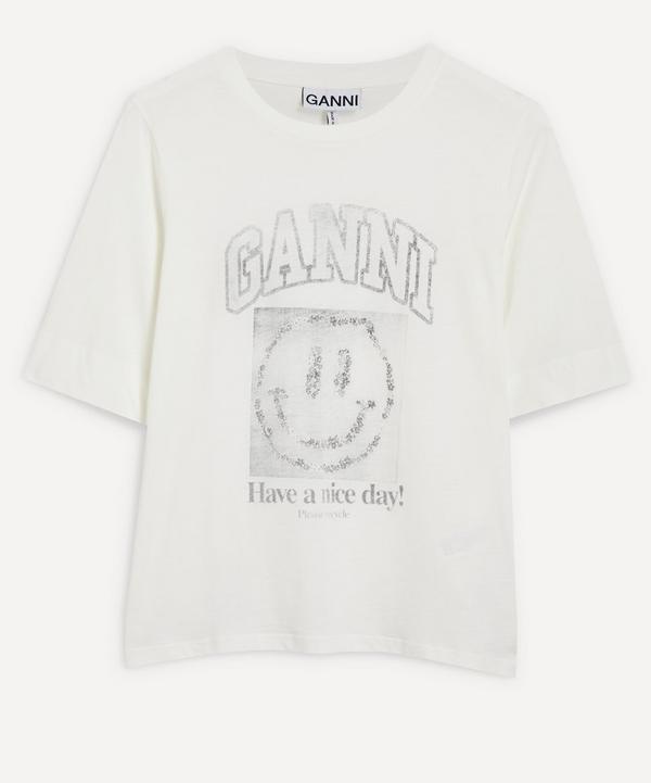 Ganni - Smile Graphic T-Shirt