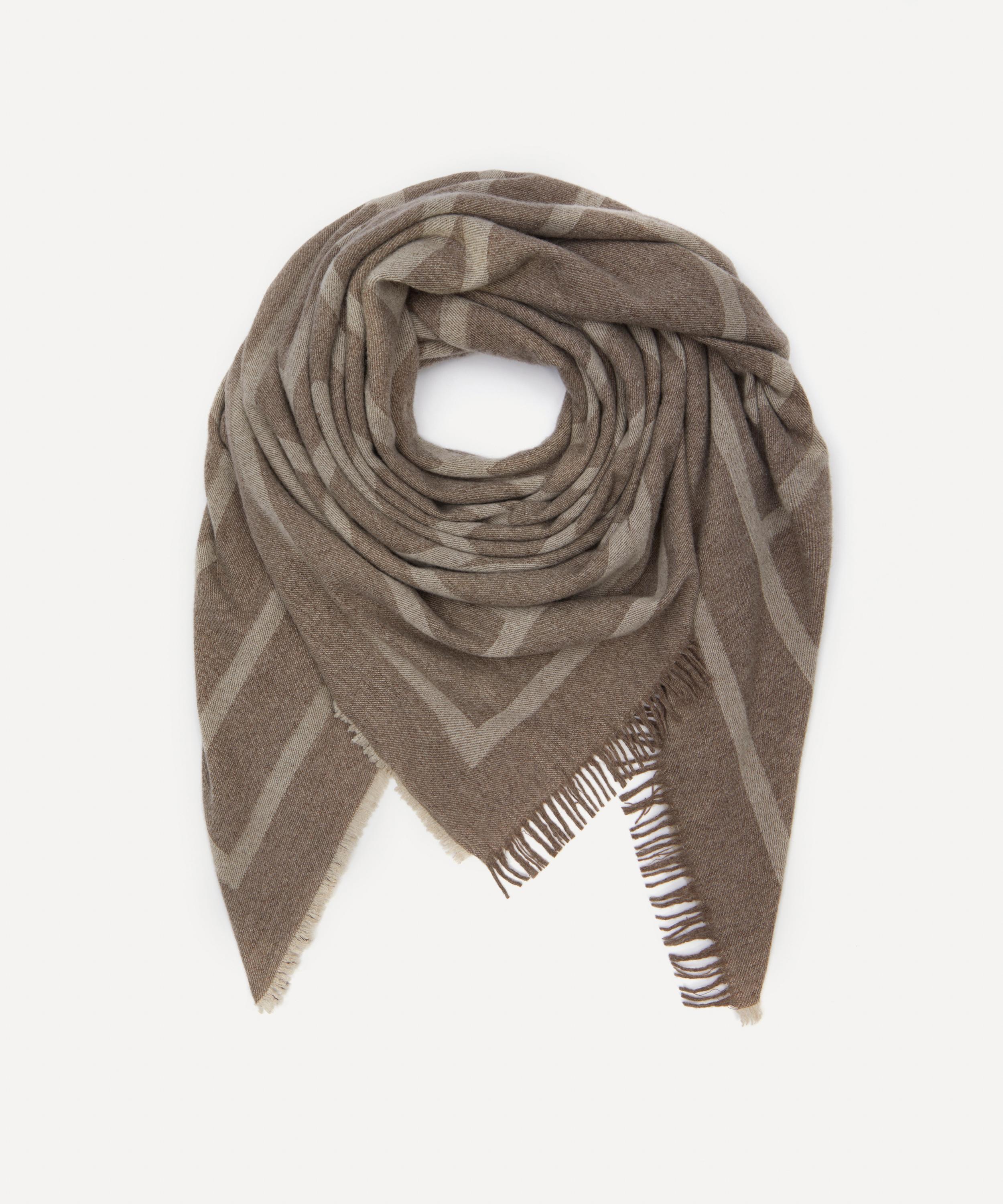 Toteme Women's Monogram Wool Cashmere Scarf