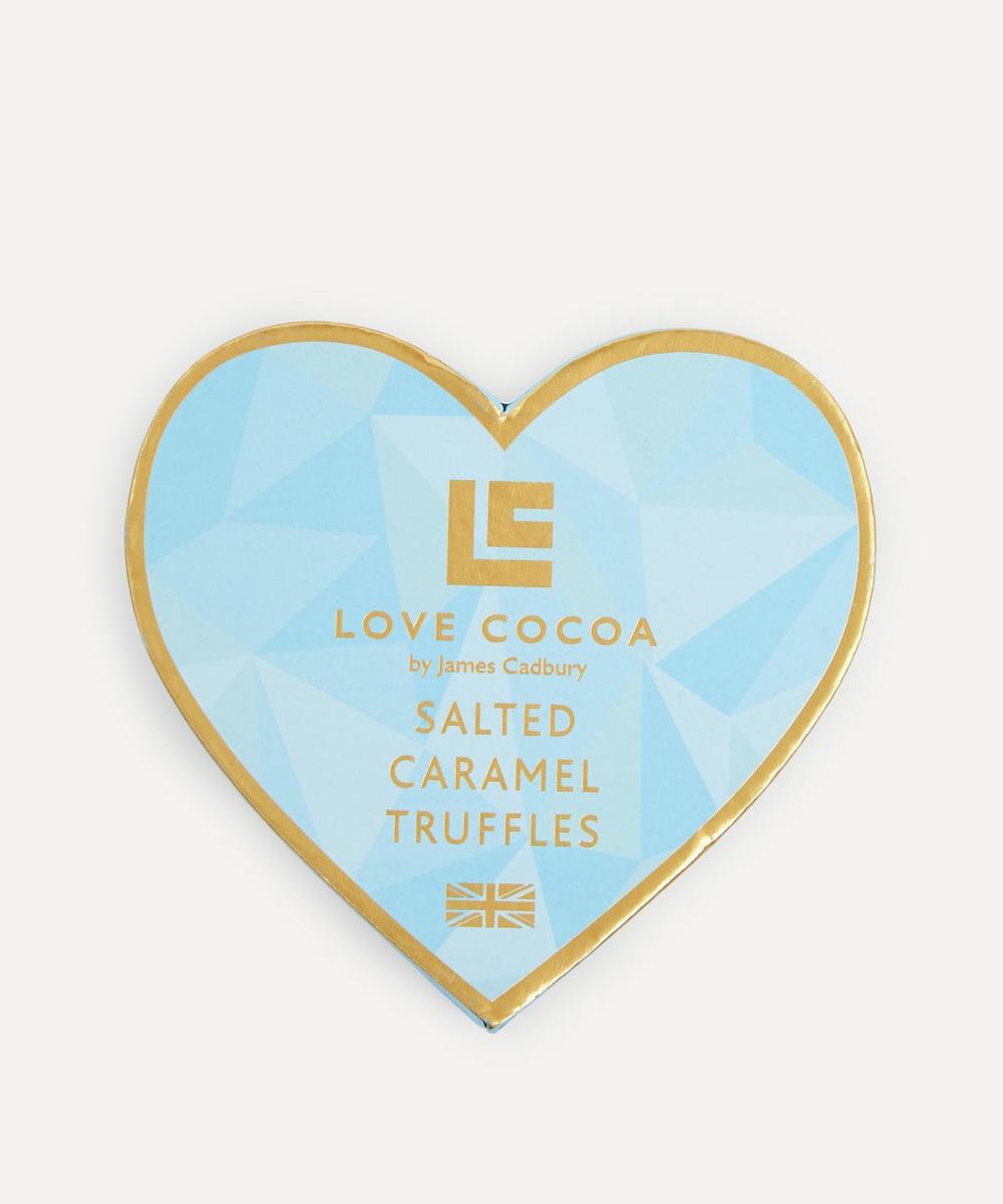 Love Cocoa - Salted Caramel Heart Truffles Box 70g image number 0