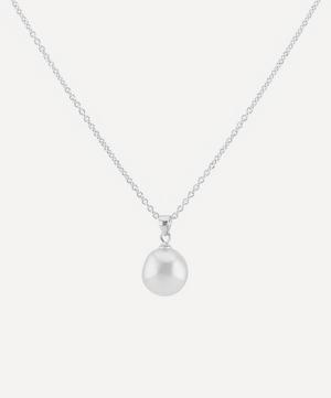 Silver Triora Baroque Pearl Pendant Necklace