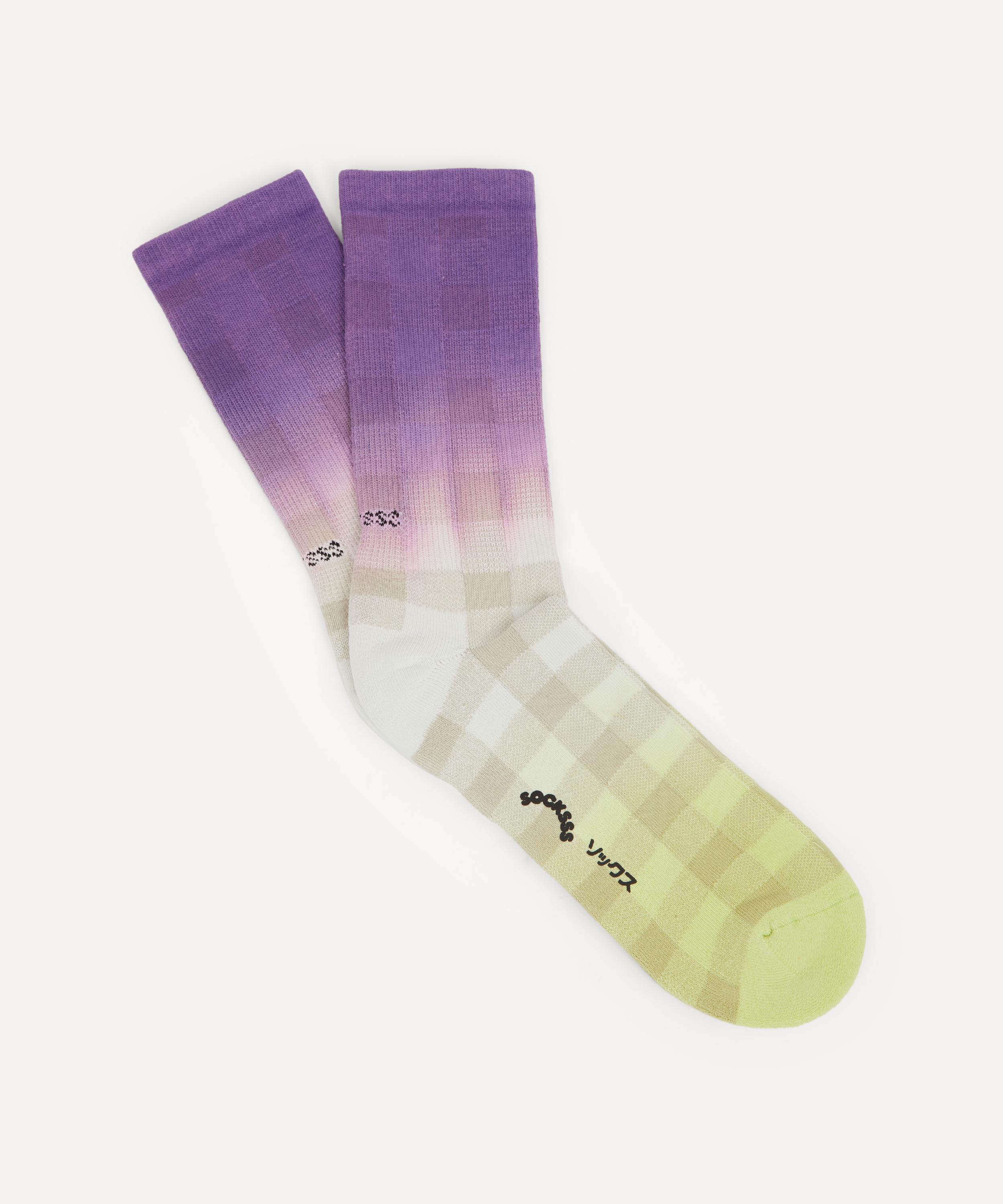Socksss Magica Stretch Organic Cotton-blend Socks In Sharp Green