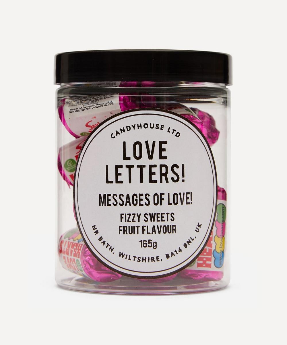 Candyhouse - Love Letters Fruit Flavoured Fizzy Sweets 165g