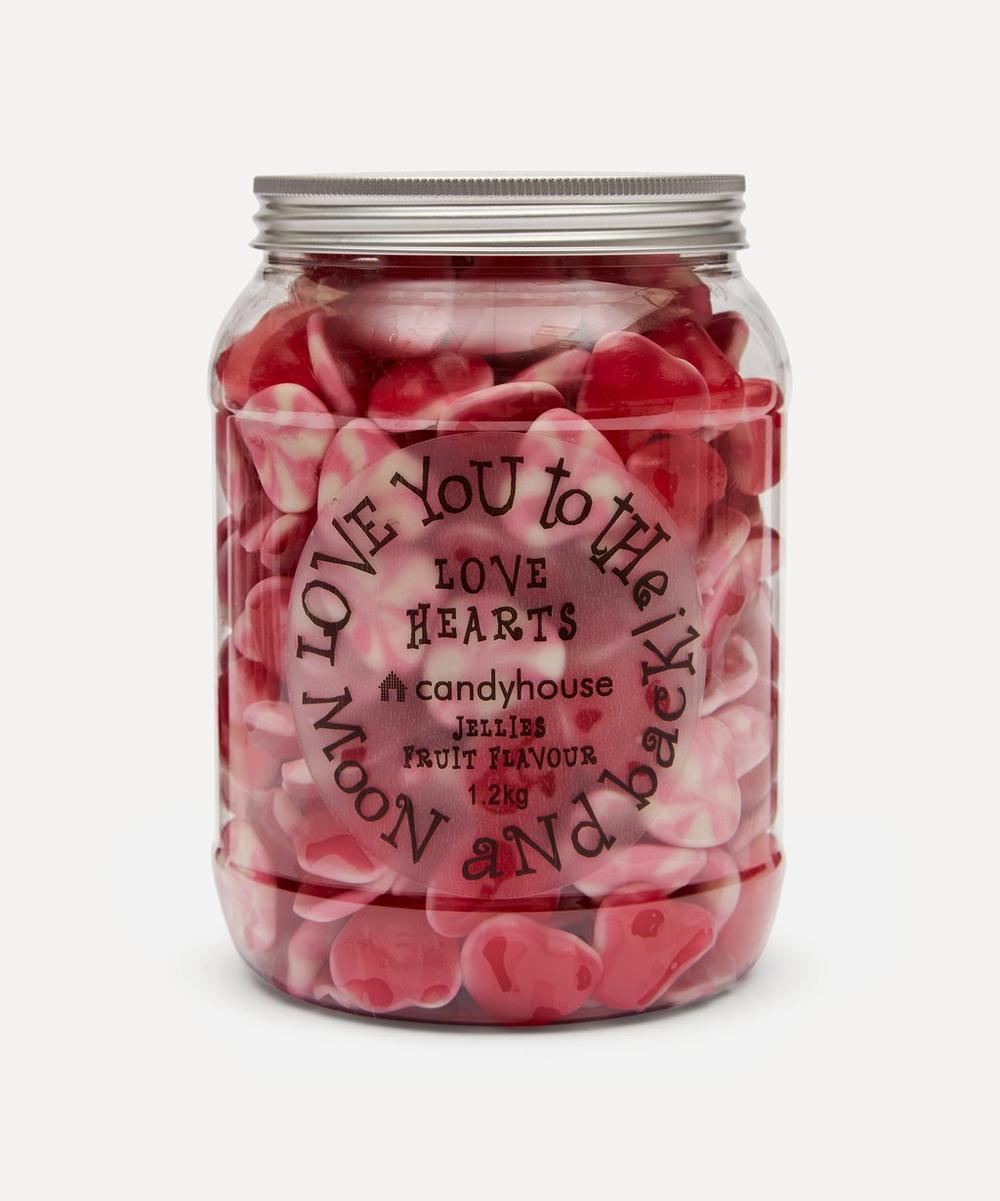 Candyhouse - Jelly Hearts Giant Sweet Jar 1.2kg
