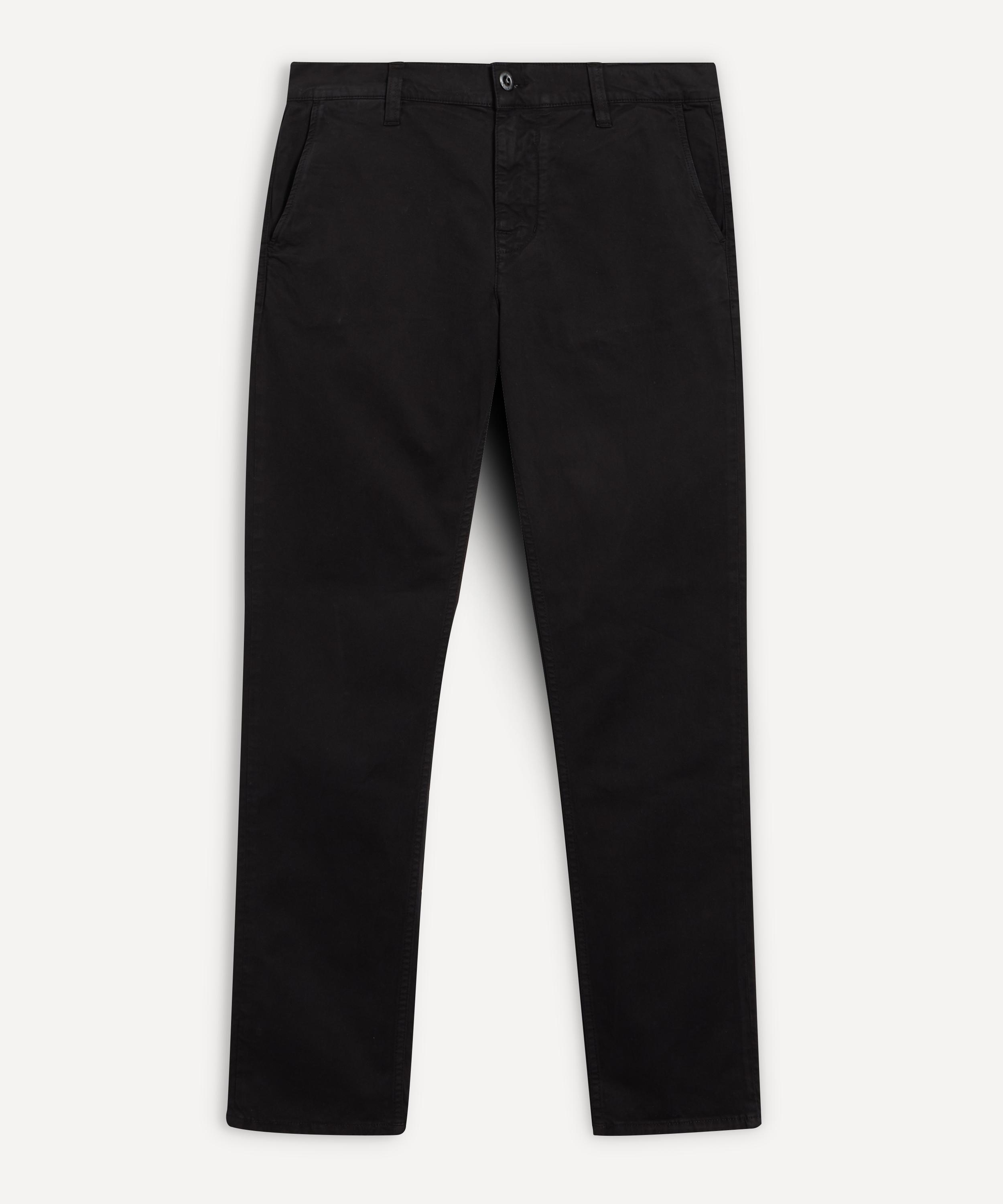 Nudie Jeans Mens Easy Alvin Black Chinos 32 34