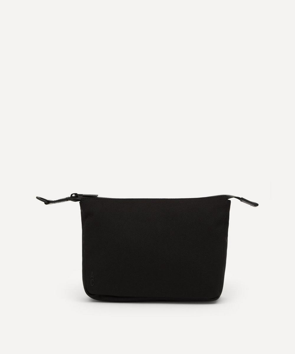 Ally Capellino Wiggy Travel Recycled Wash Bag In Black