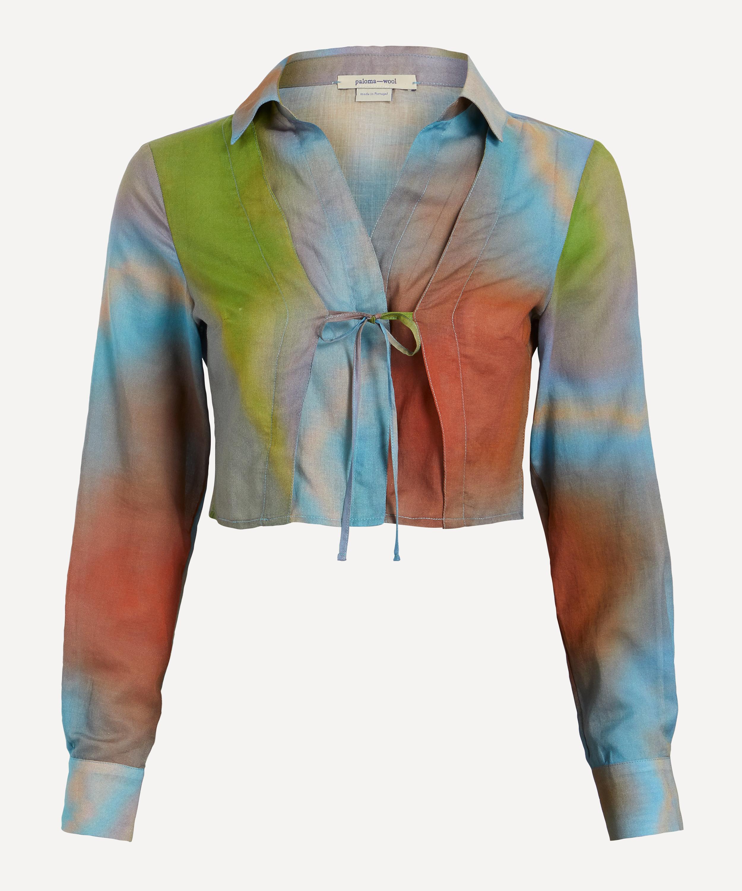 Paloma Wool Carolee Shirt - Size 14 In Light Green