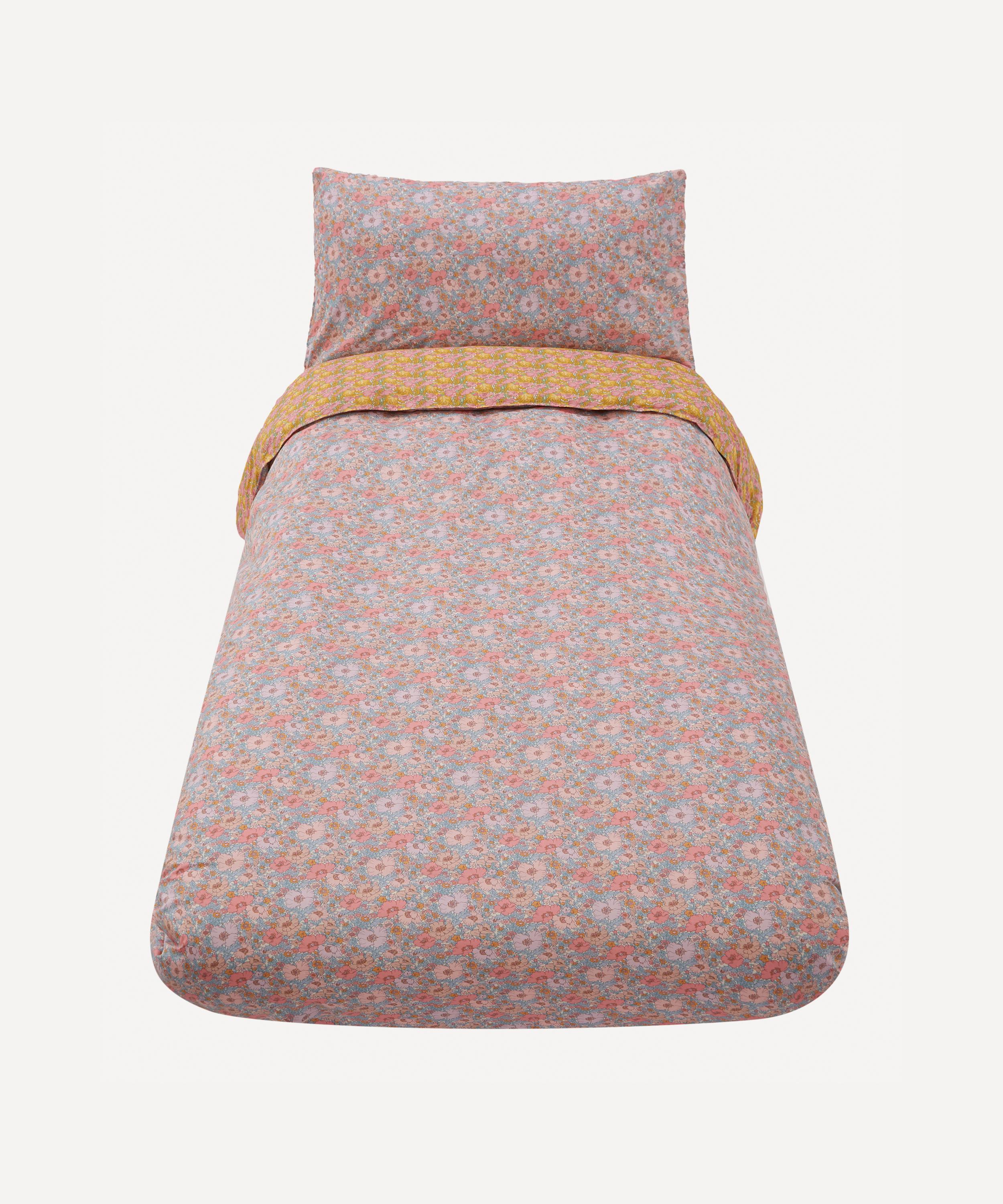 Coco & Wolf Meadow Song And Clementina Single Duvet Cover Set In Multicoloured
