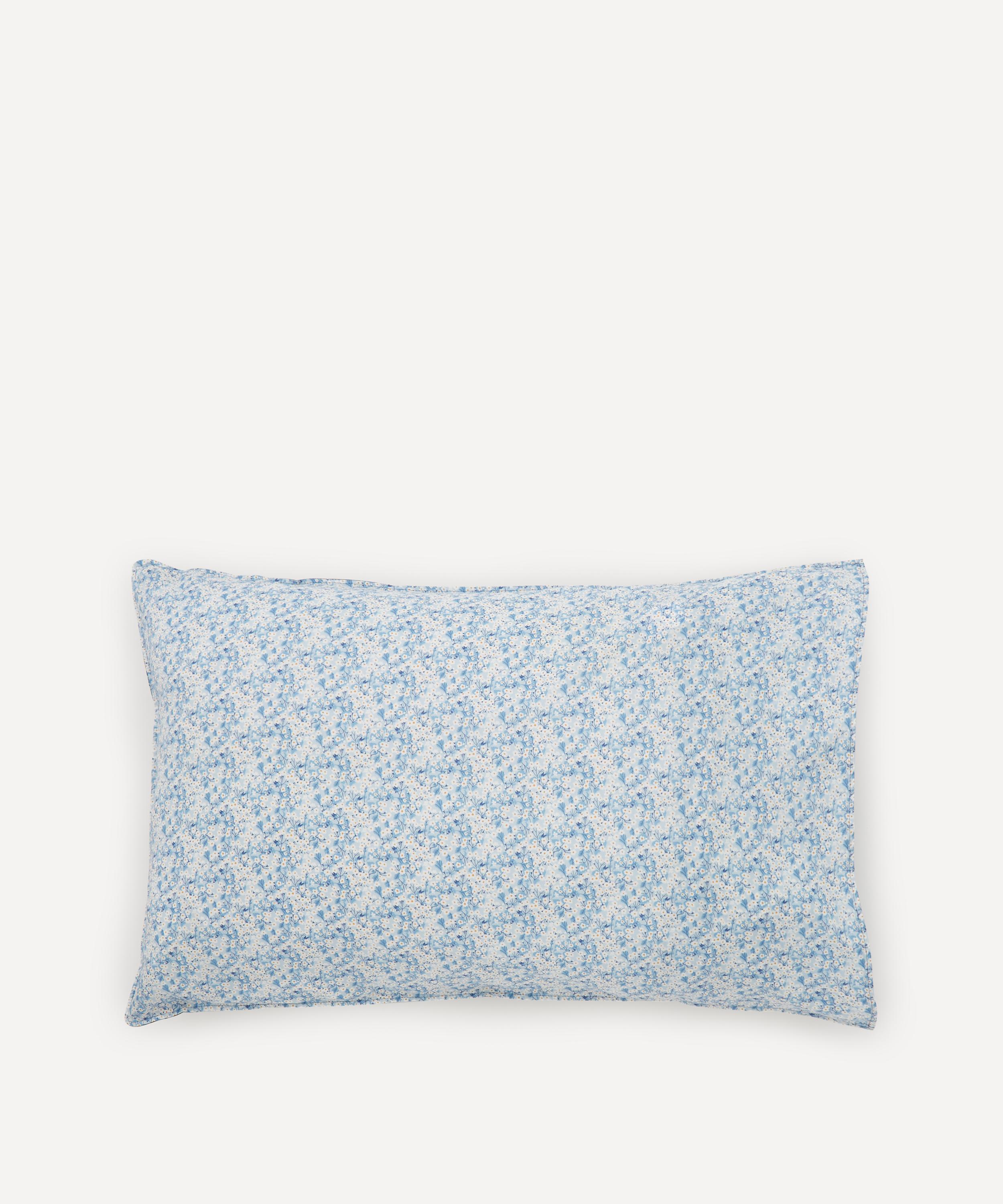 Coco & Wolf Aurora And Mitsi Valeria Cotton Pillowcases Set Of Two In Blue