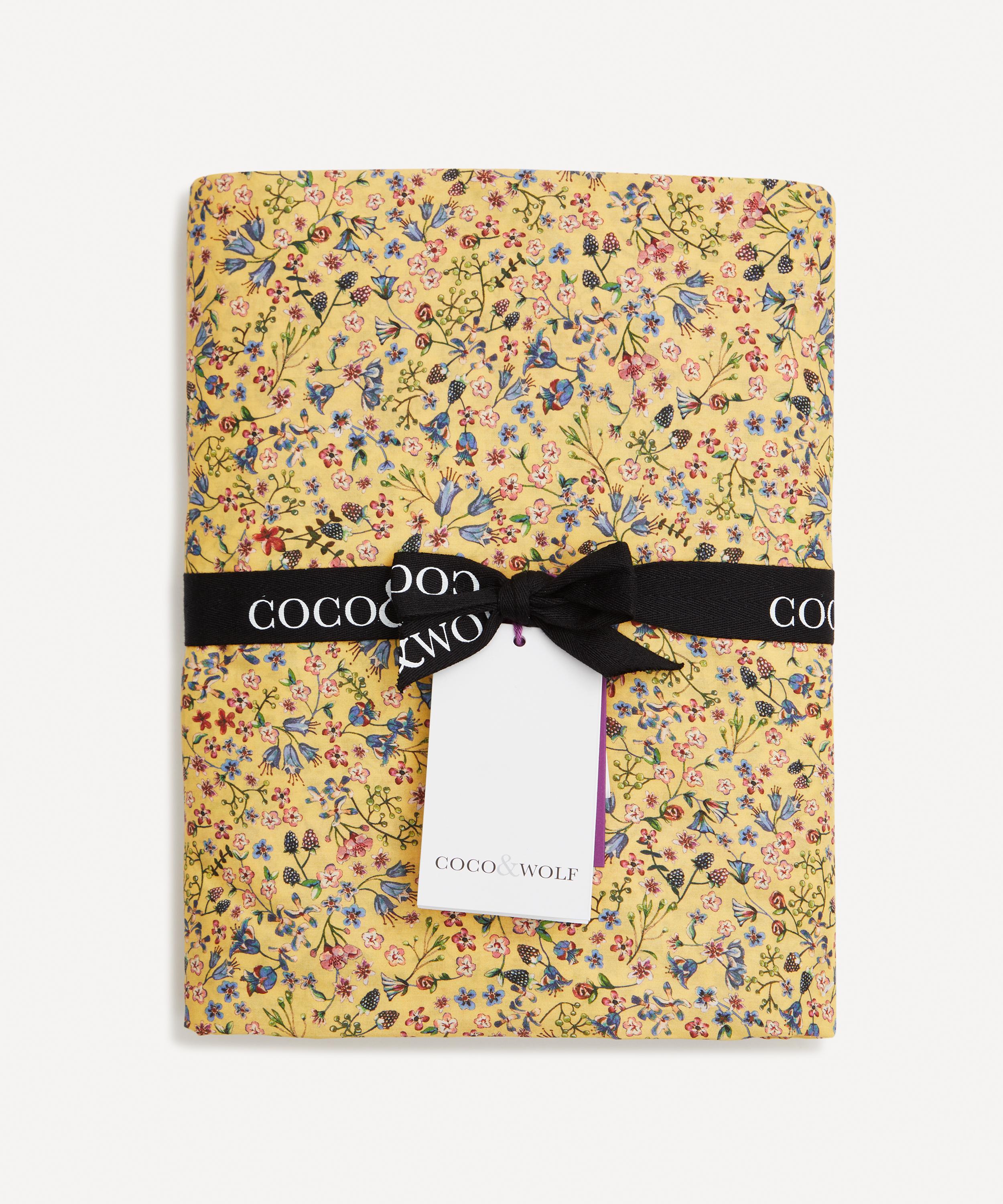 COCO & WOLF COCO & WOLF DONNA LEIGH ORGANIC MEDIUM FRILL EDGE TABLECLOTH 