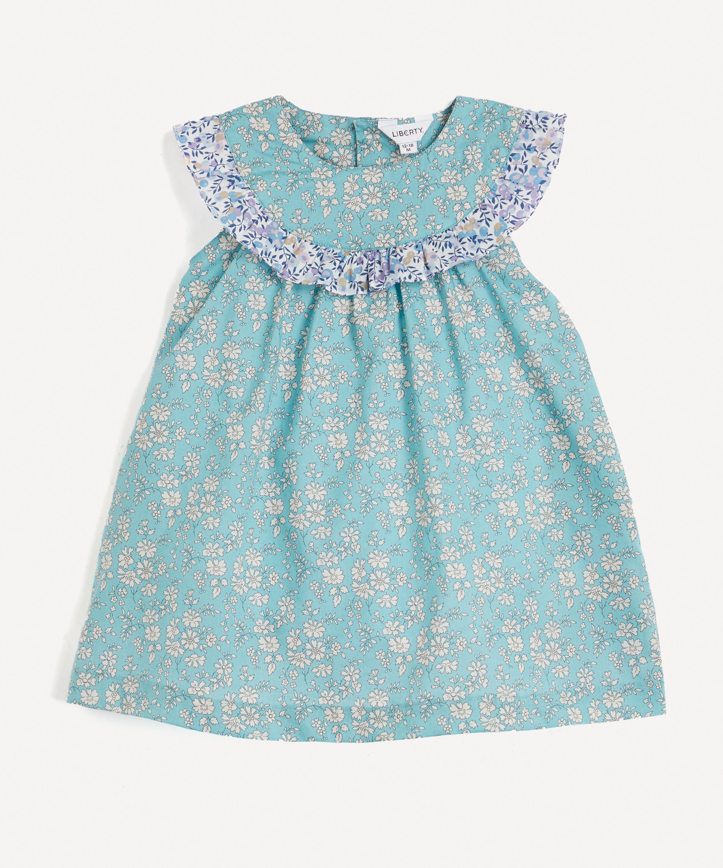 Shop Liberty Capel & Wiltshire Tana Lawn Cotton Yoke Dress 3-24 Months