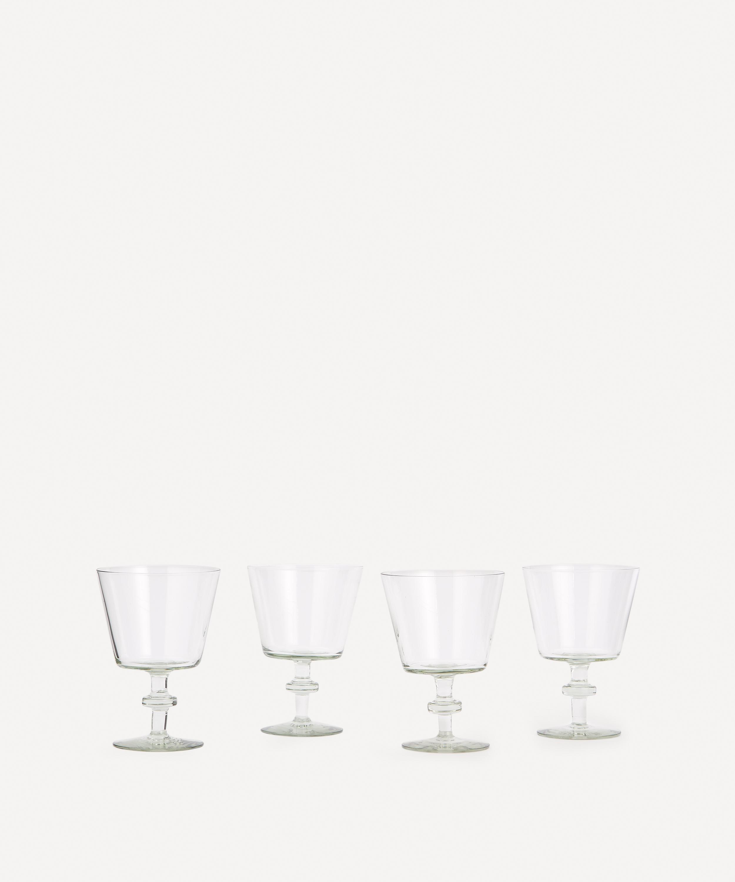 Soho Home Avenell Red Wine Glasses Set Of Four In Clear